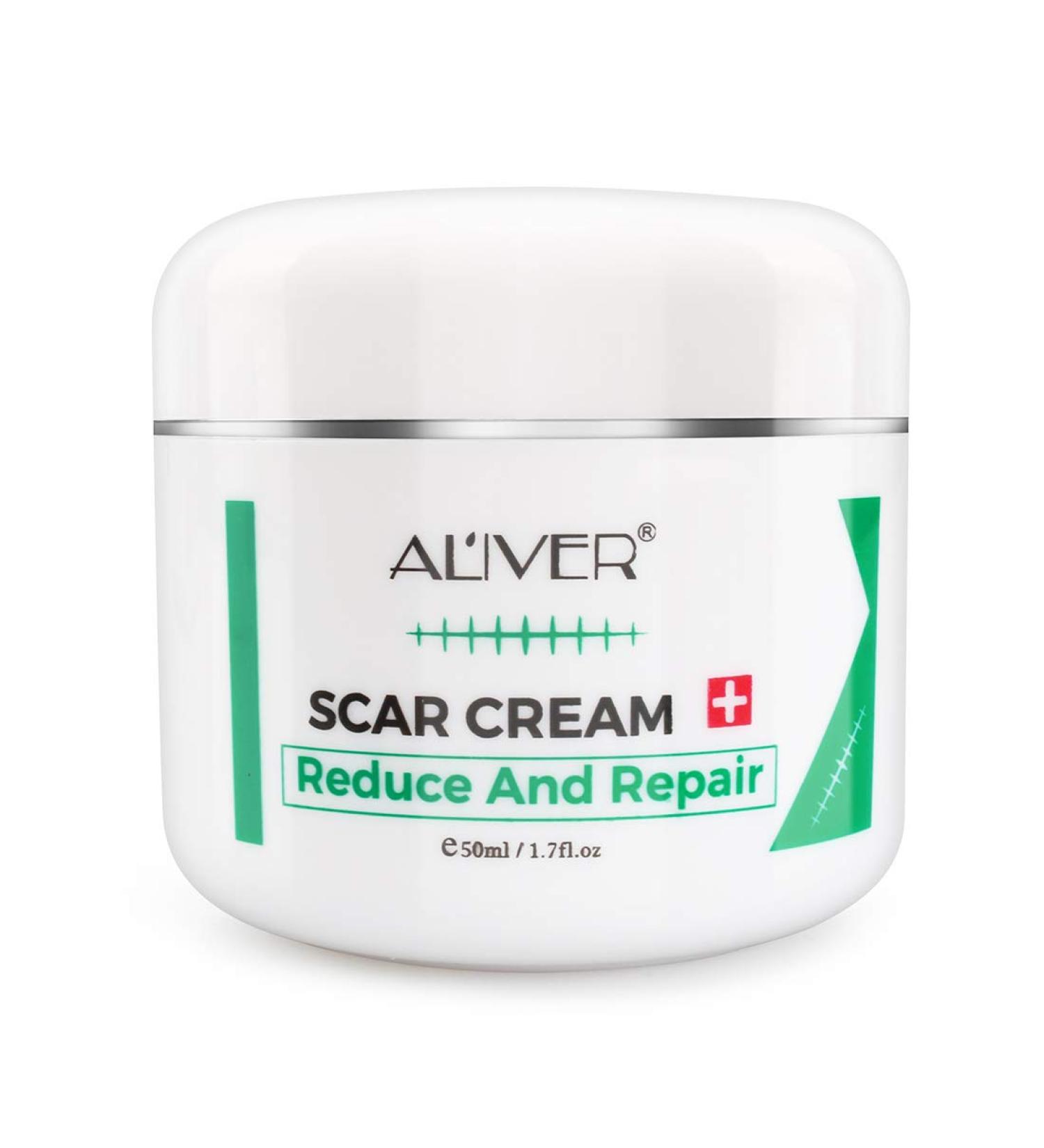 Scar Removal Cream is used to treat scars and stretch marks old and new scars on the face and body (1.7 fl.oz) - Buy Online on GoSupps.com