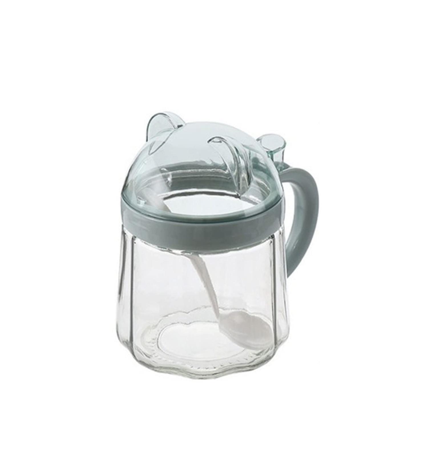 WALFREW Spice Jars Home Kitchen Condiments Supplies Seasoning Supplies Medege Monosodium Glutamate with Clear Lid Clear Salt Shaker Jar (Blue) - Buy Online on GoSupps.com