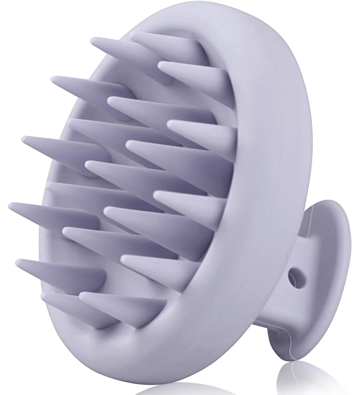 Vancone Scalp Massage Brush | Premium Shampoo & Head Massage Brush for Hair Growth & Dandruff Relief | Wet & Dry Use | Light Purple - Buy Online on GoSupps.com