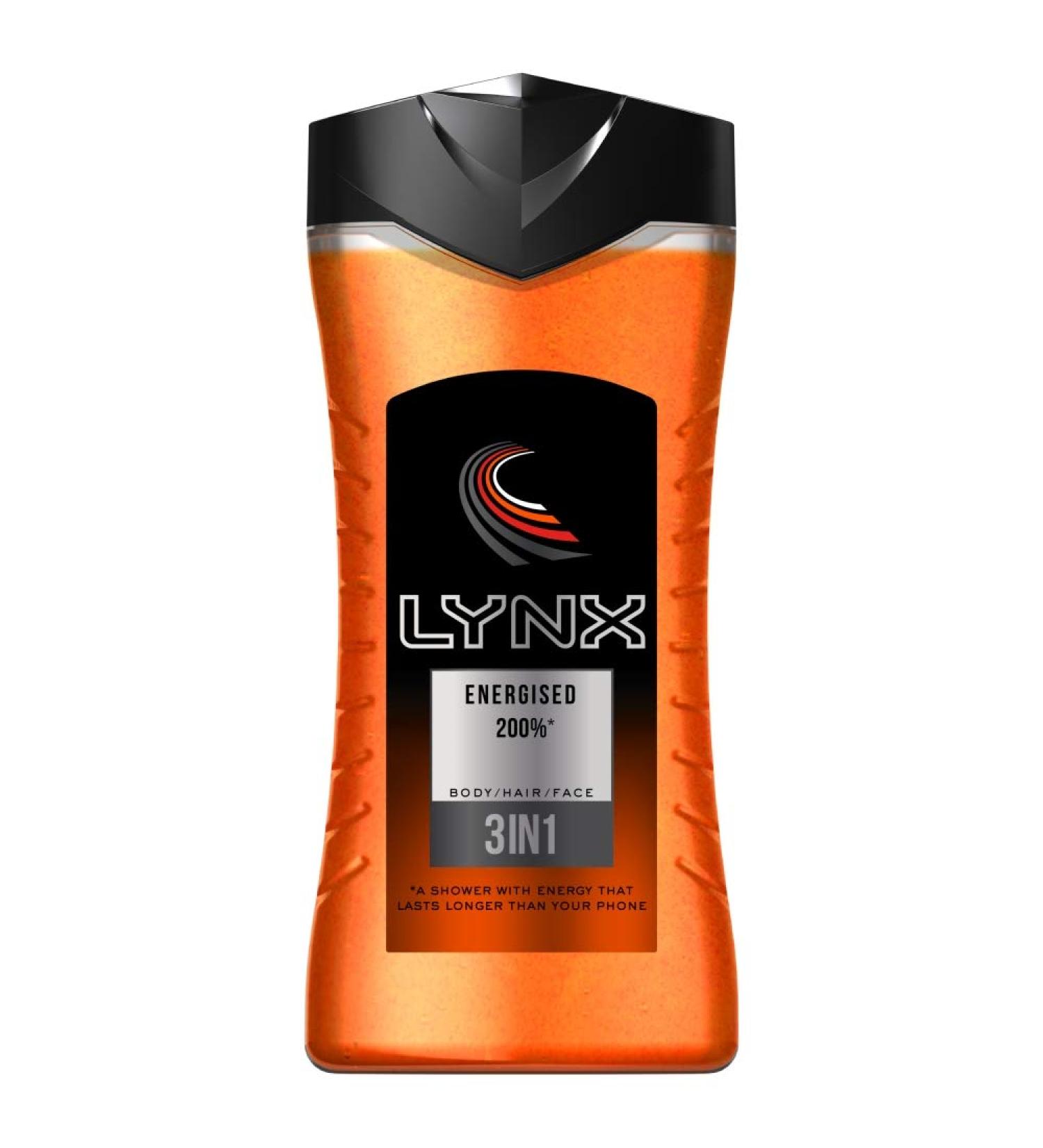 Lynx Lynx SG Energised Shower Gel 250 ml 1 Unit