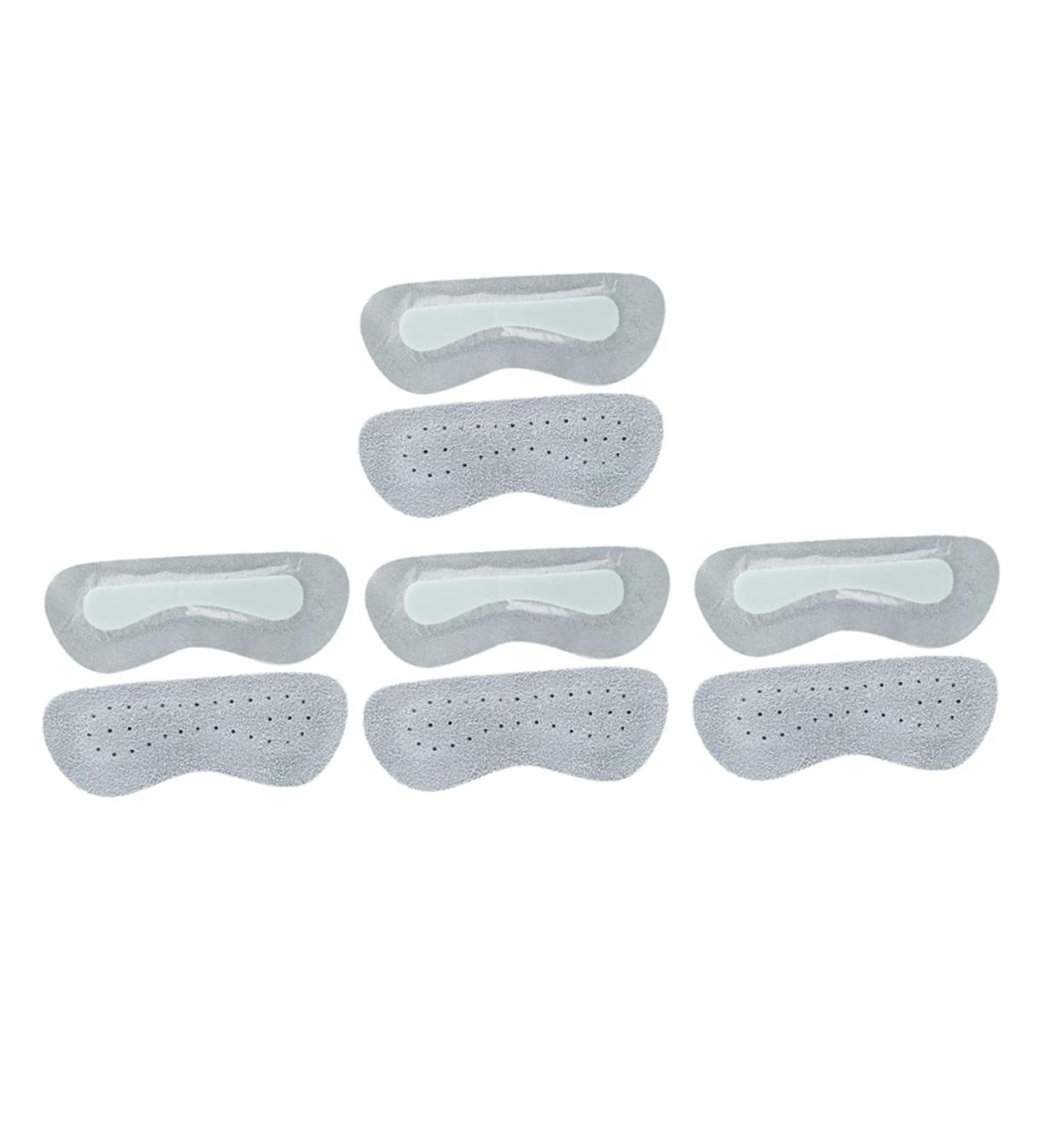 FRCOLOR 4 Pairs Anti-Wear Back Stickers for Shoes | Heel Protectors & Pads | Grey Leather Heelpieces 18X10.5cm - Buy Online on GoSupps.com