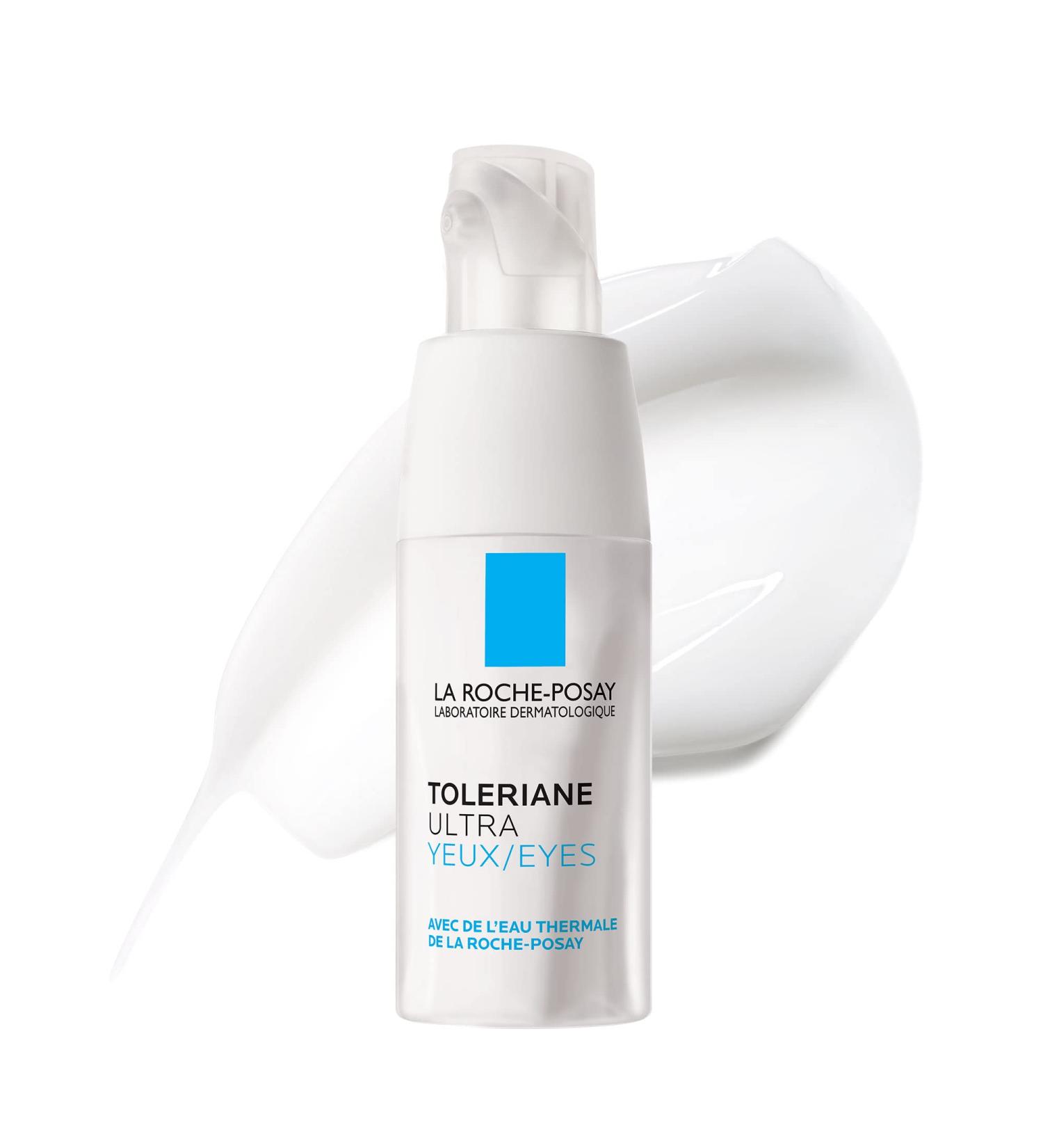 La Roche-Posay Toleriane Ultra Eye Cream for Sensitive Skin - Soothing Repair Moisturizer | Allergy Tested, Fragrance & Alcohol Free - Buy Online on GoSupps.com