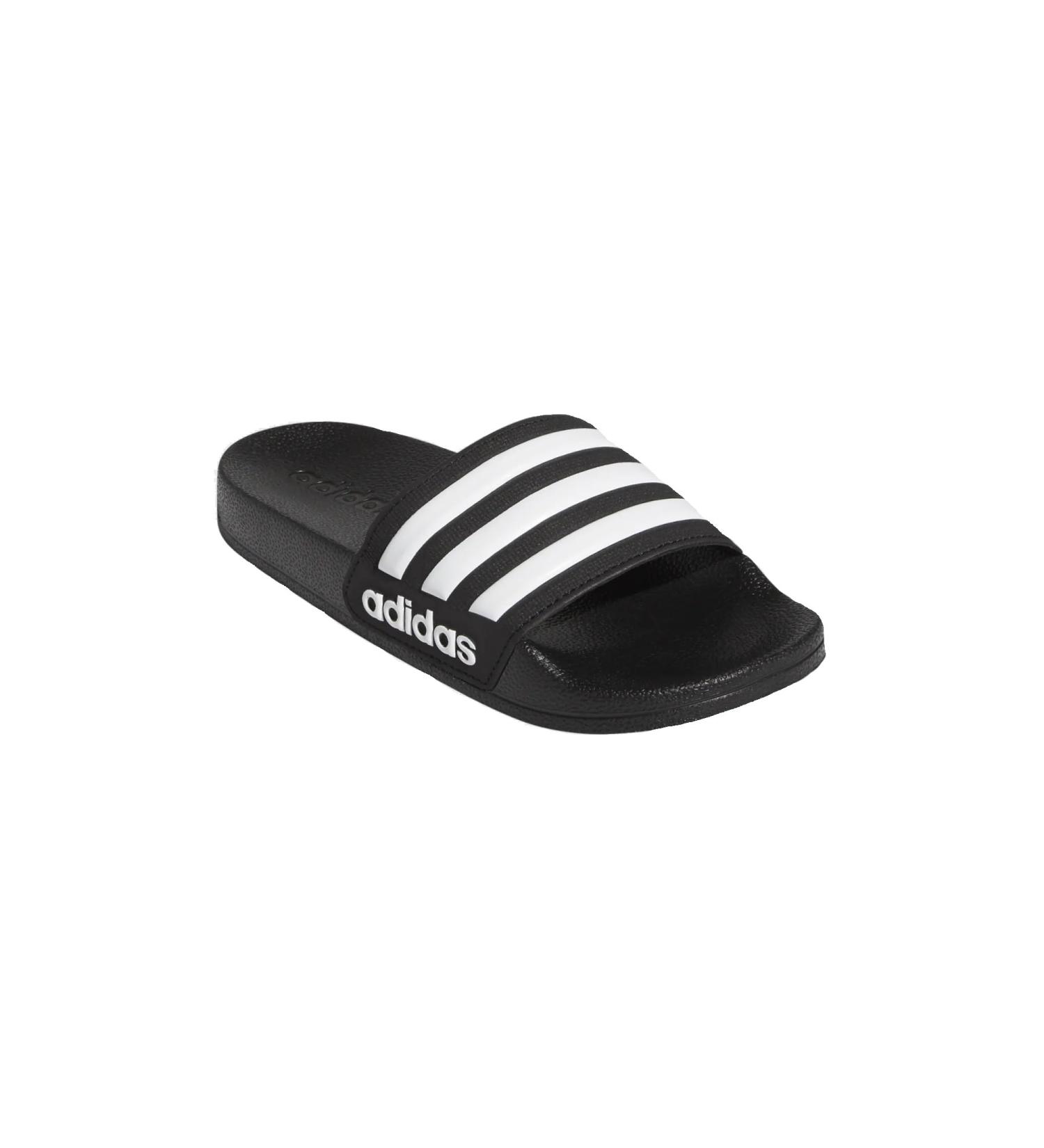 adidas Shower Adilette Slides 28 EU Black White