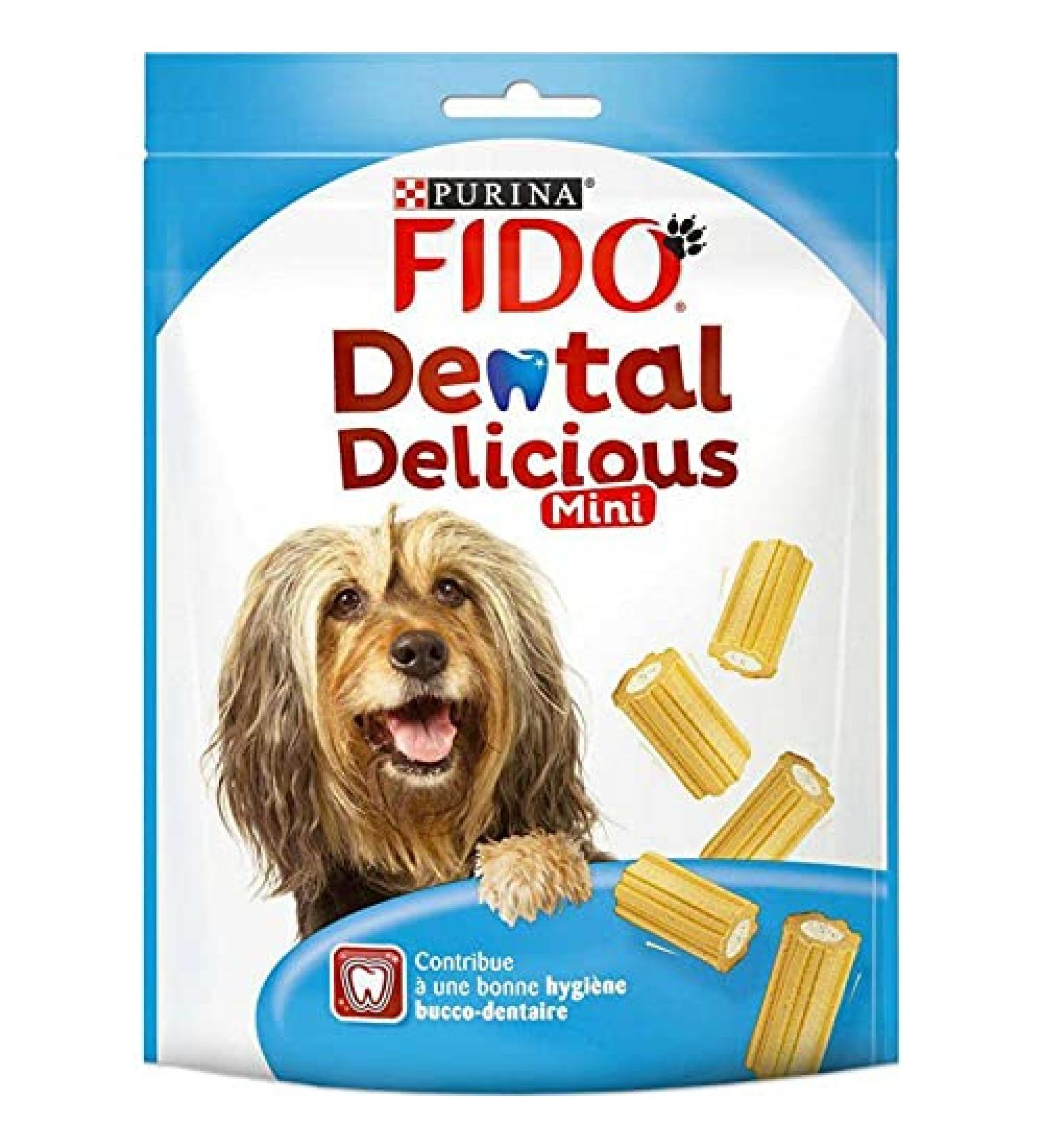 Fido Dental Delicious Mini 130g (Pack of 6)