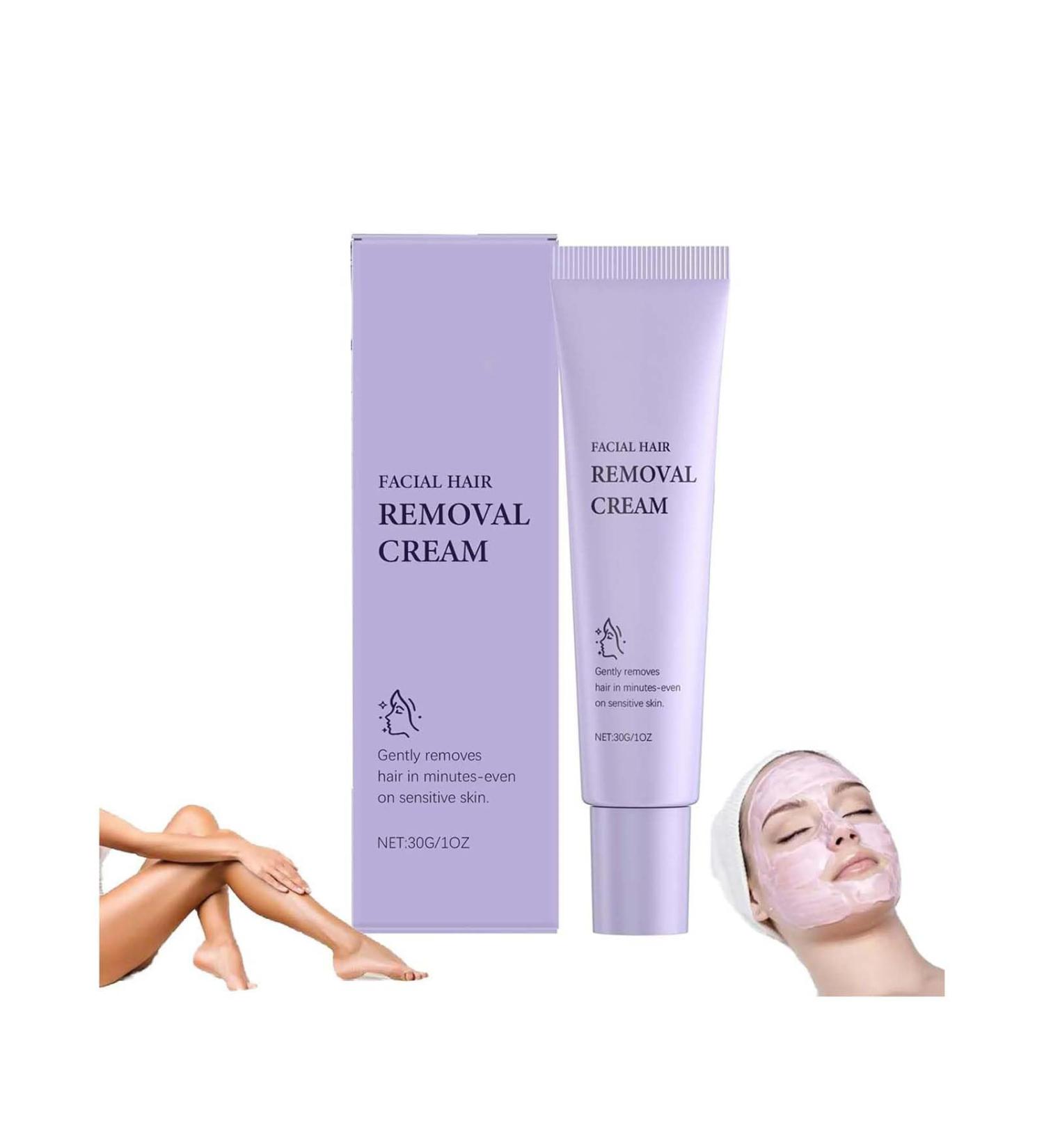 Hydrateology - Cr me d pilatoire pour le visage et le corps - Cr me d pilatoire douce et sans poils - Pour les zones sensibles des femmes - Peau sans poils en 5 minutes (1) - Buy Online on GoSupps.com