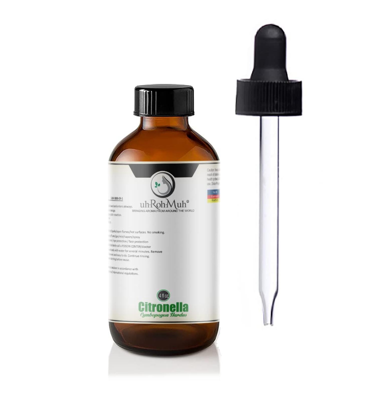 4 oz Citronella - Java Type Essential Oil with Pipette Citronella - Java Type 2.01 Fl Oz (Pack of 2) - Buy Online on GoSupps.com