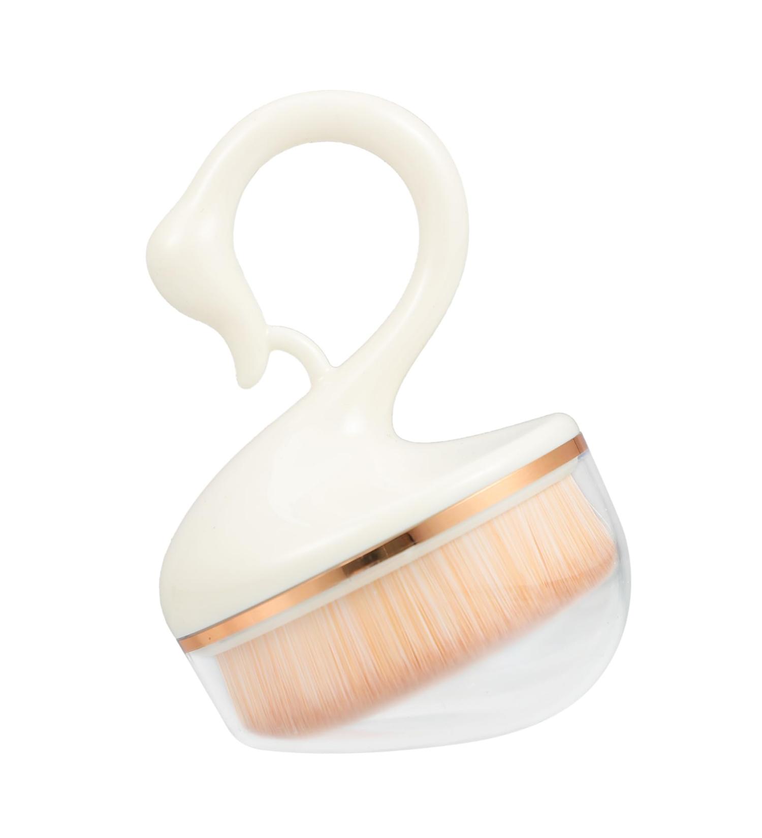 FRCOLOR Makeup Brush Makeup Foundation Brush Liquid Makeup Makeupbrush Flat Top Foundation Brush Liquid Foundation Brush Makeup Utensils Do Not Eat Powder White Artificial Fiber 9X6.5X4.5CM White - Buy Online on GoSupps.com