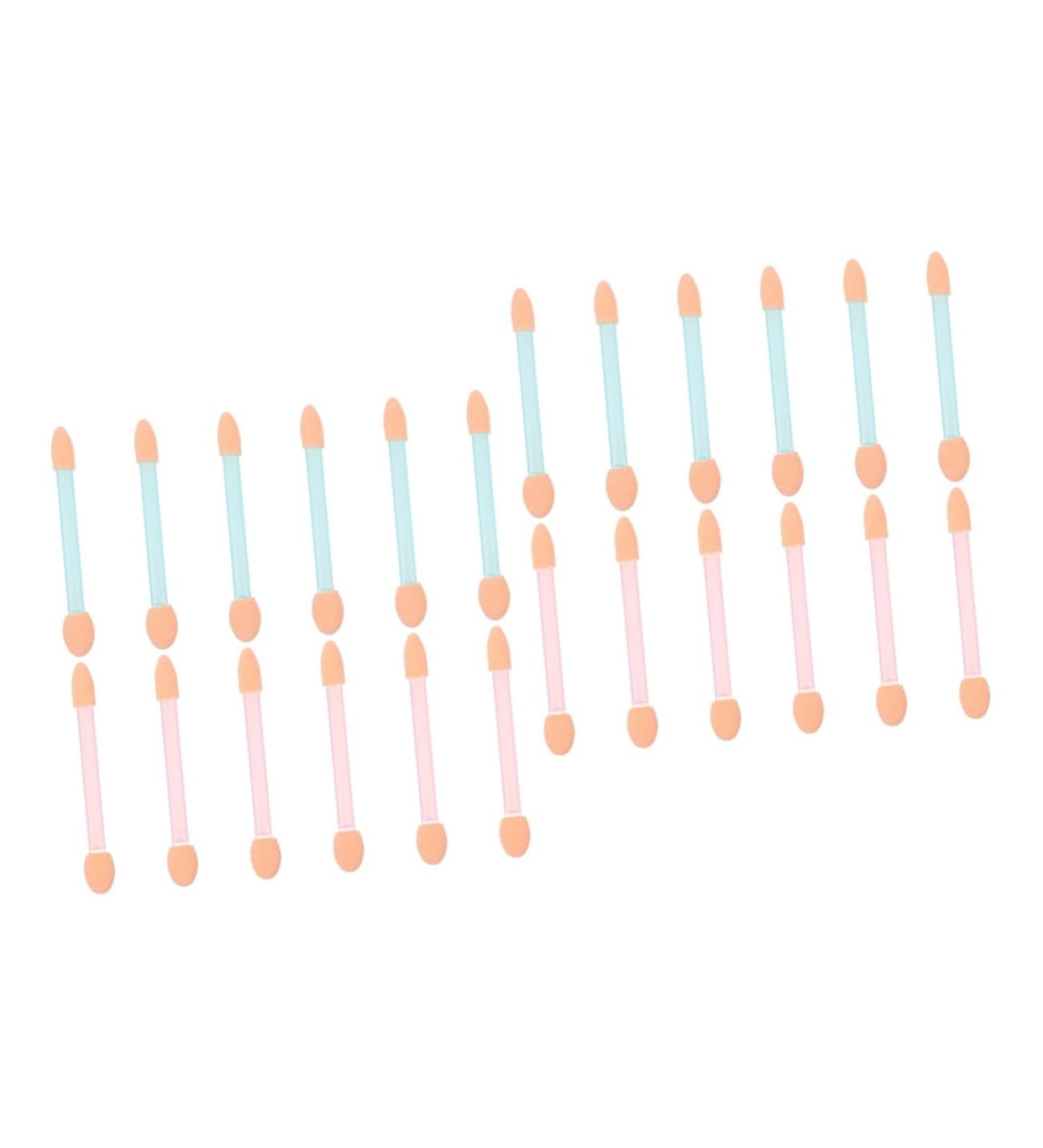 Hemoton 48 Pcs Eye Shadow Applicator Cosmetic Eyeshadow Sponge Eye Makeup Brushes Eyeshadow Brushes Sponges - Buy Online on GoSupps.com