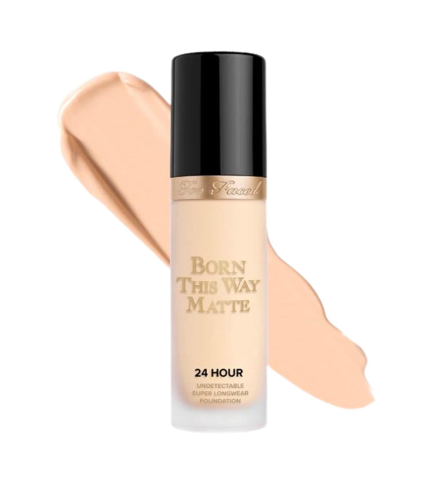 Too Faced Born This Way Matte 24 Hour Undetectable Super Longwear Foundation - Swan (Very Fair with Neutral Undertones)