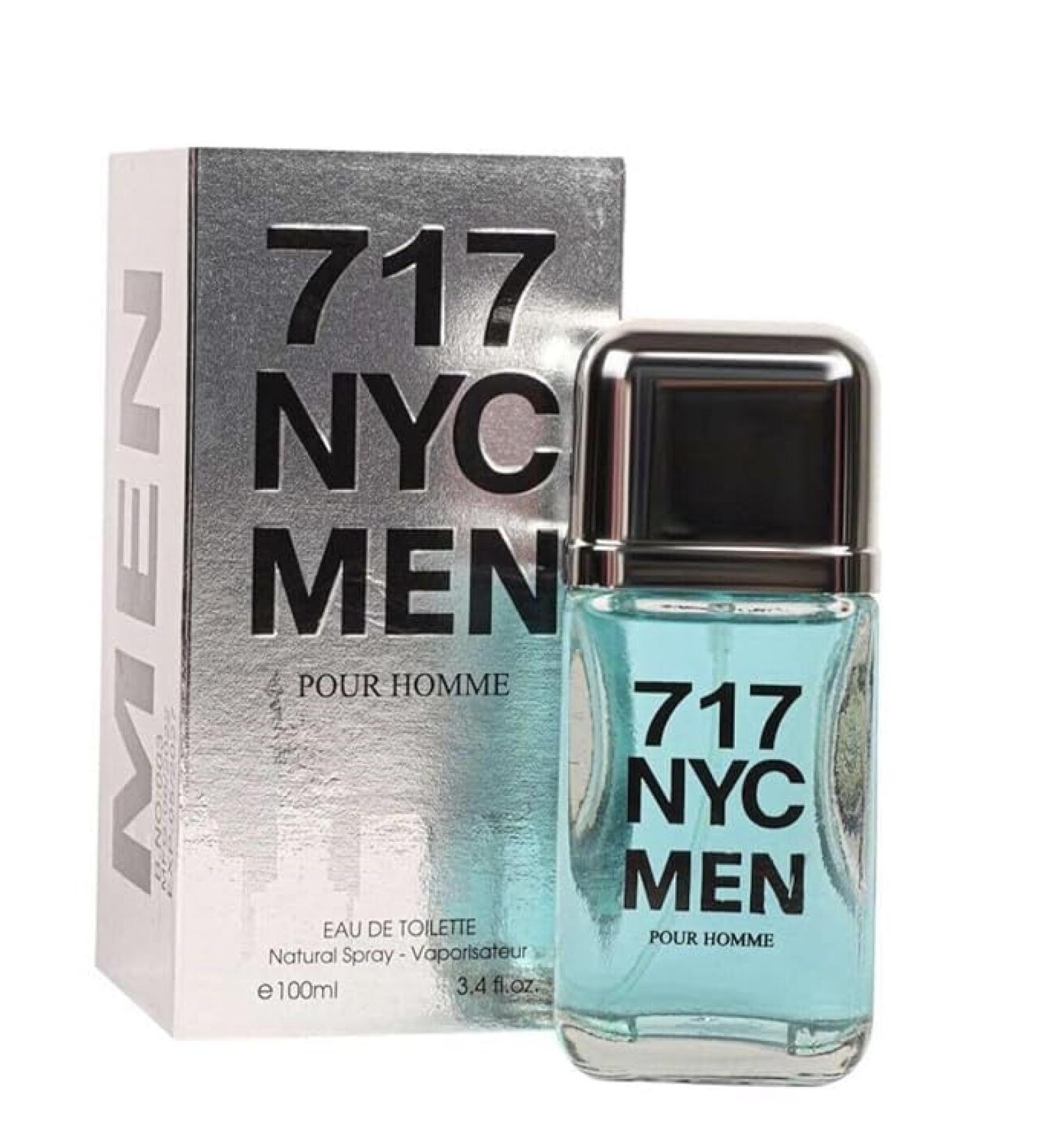 717 NYC Men Eau de Toilette pour Homme 3.4fl.oz Citrus Aromatic fragrance for men.