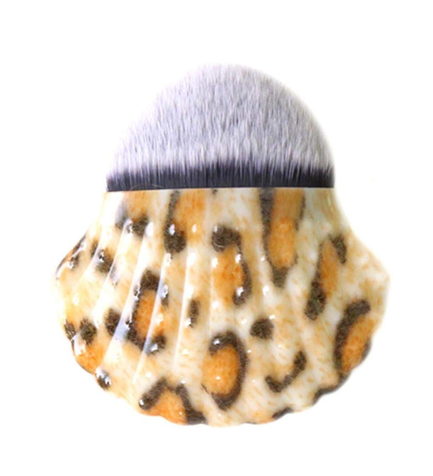 Buy Shell Shape Makeup Brush - Portable Foundation & Blush Brush for Women | International Shipping - Buy Online on GoSupps.com