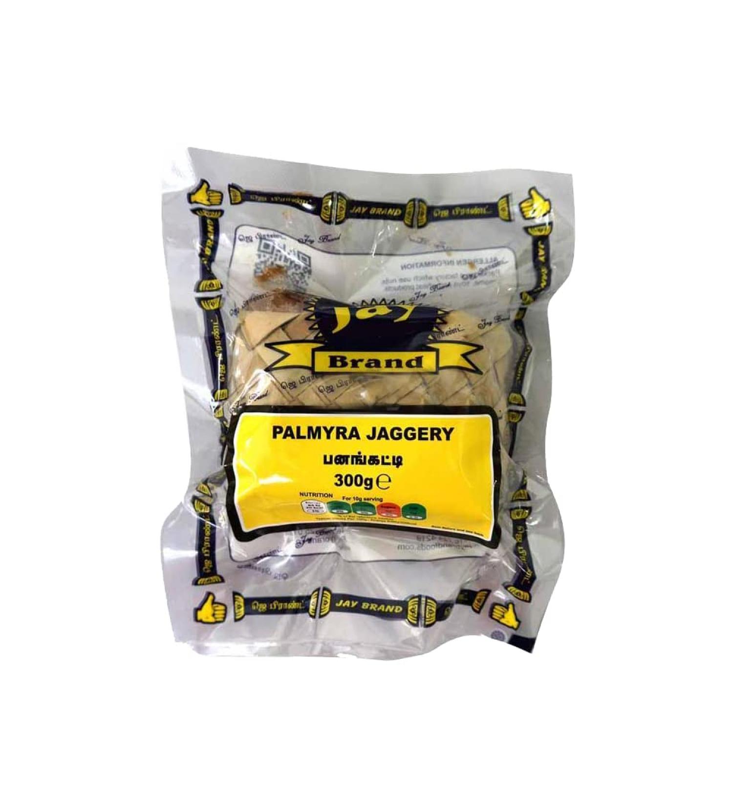 Jay Brand Palmyrah Jaggery | 300G | Natural Sweetener | No Preservatives Added |Gluten Free | Indian Origin - Buy Online on GoSupps.com