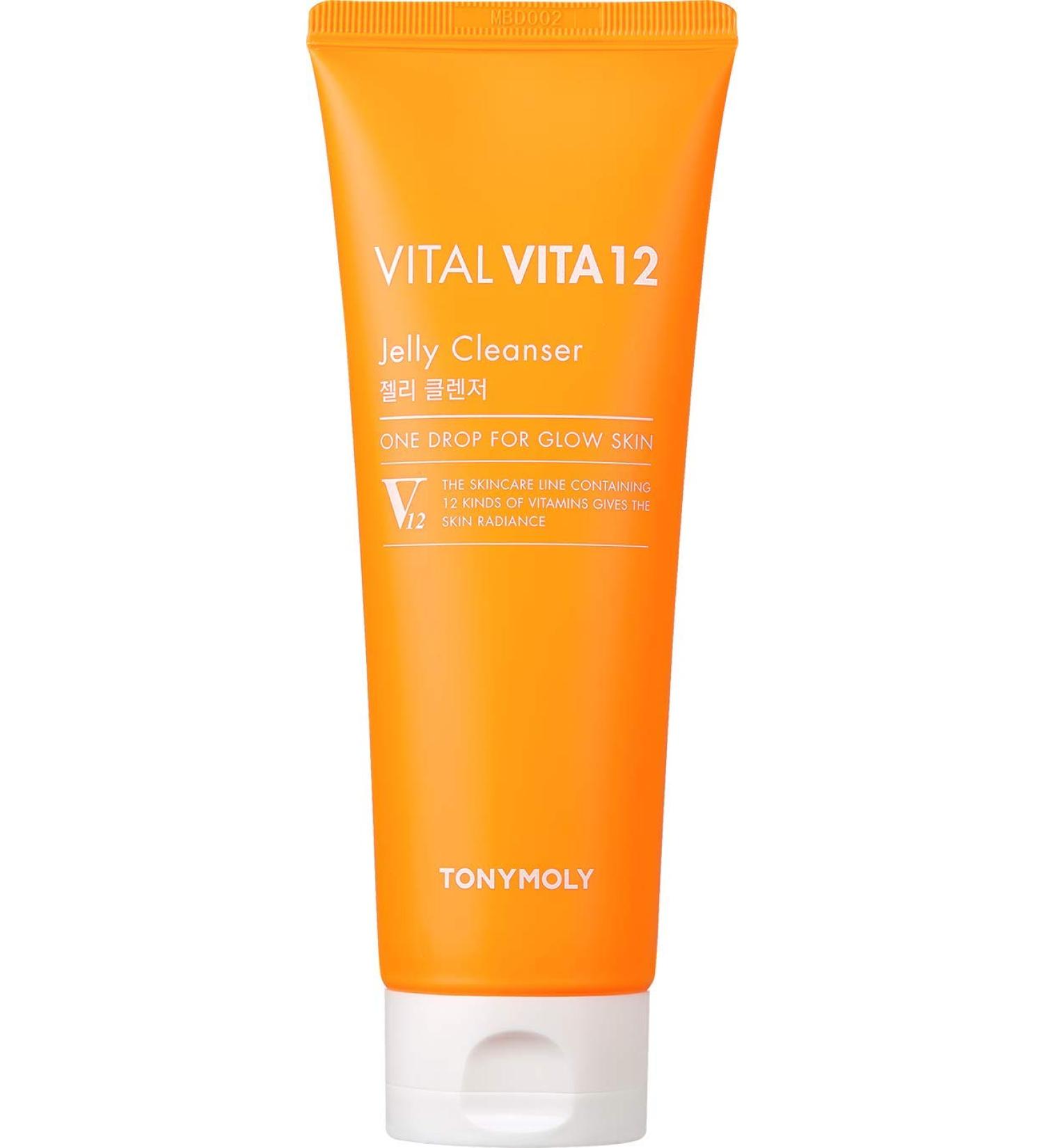 TONYMOLY Vital Vita 12 Jelly Cleanser  5 Fl Oz