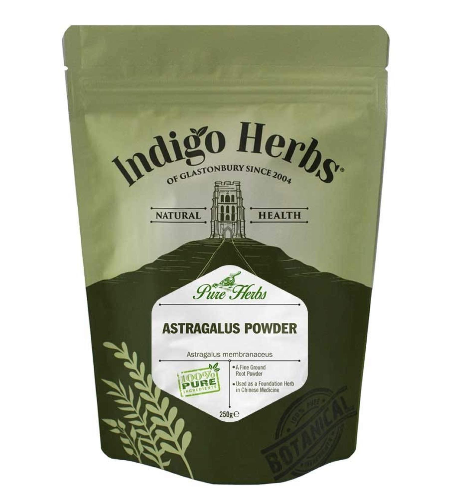 Indigo Herbs Astragalus powder 250g - Buy Online on GoSupps.com