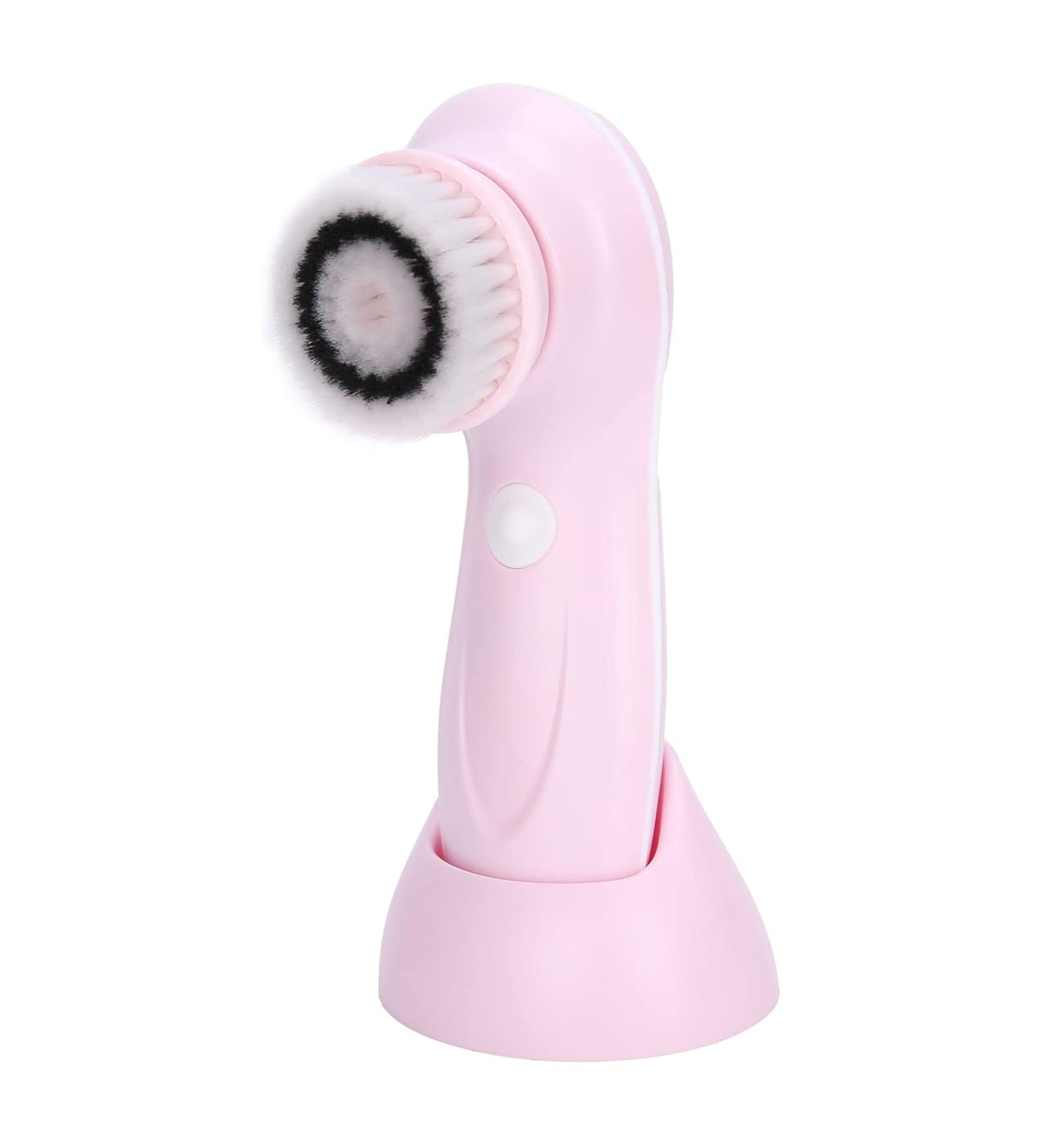 Buy Pink Facial Cleansing Brush - High Power Facial Cleanser for Deep Cleansing | International Shipping - Buy Online on GoSupps.com
