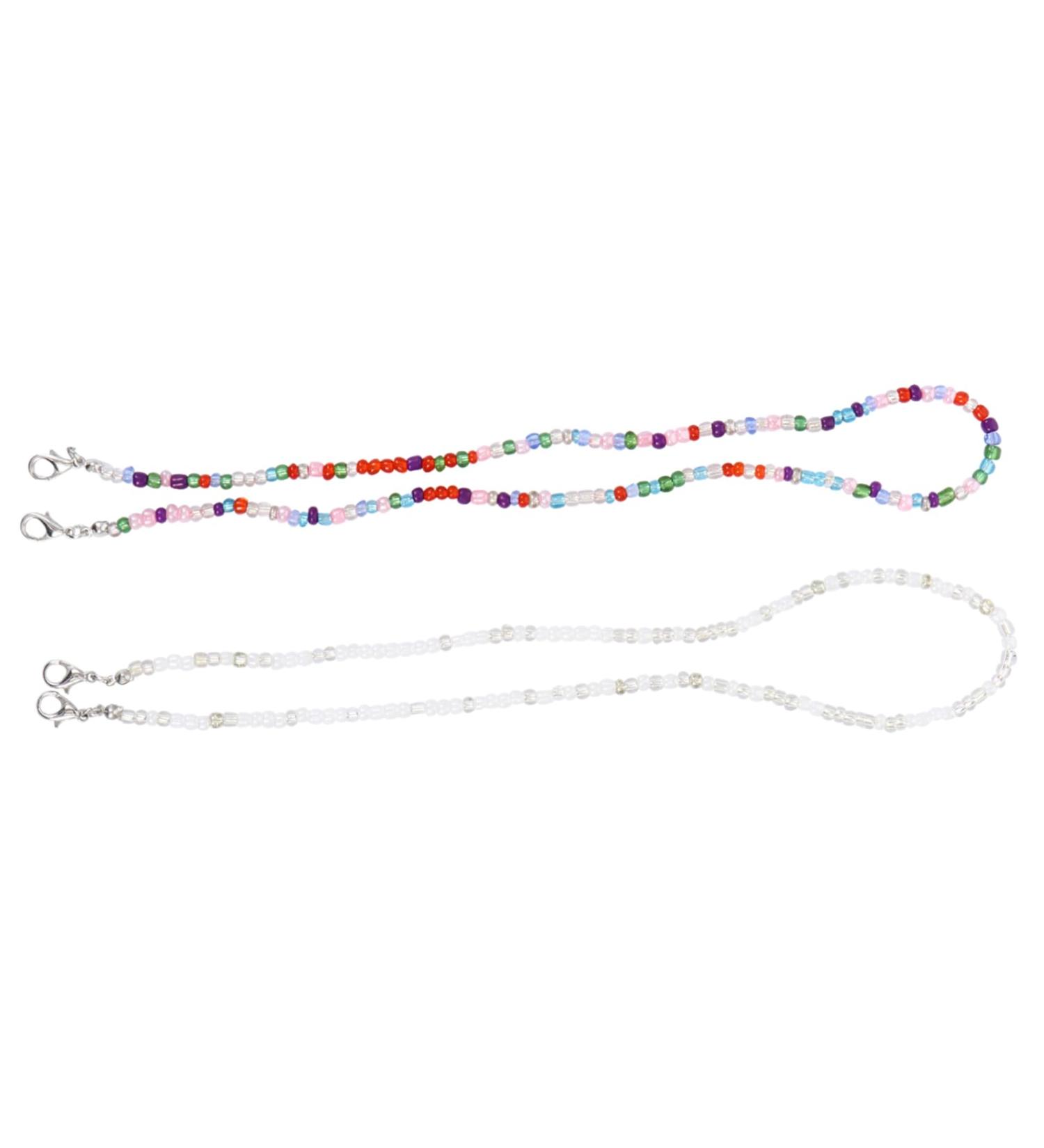 Buy Bcoath 2-Piece Glasses Mask Chain | Anti-Loss Lanyard & Practical Strap for Masks | Portable & Durable Mask Accessories - Buy Online on GoSupps.com