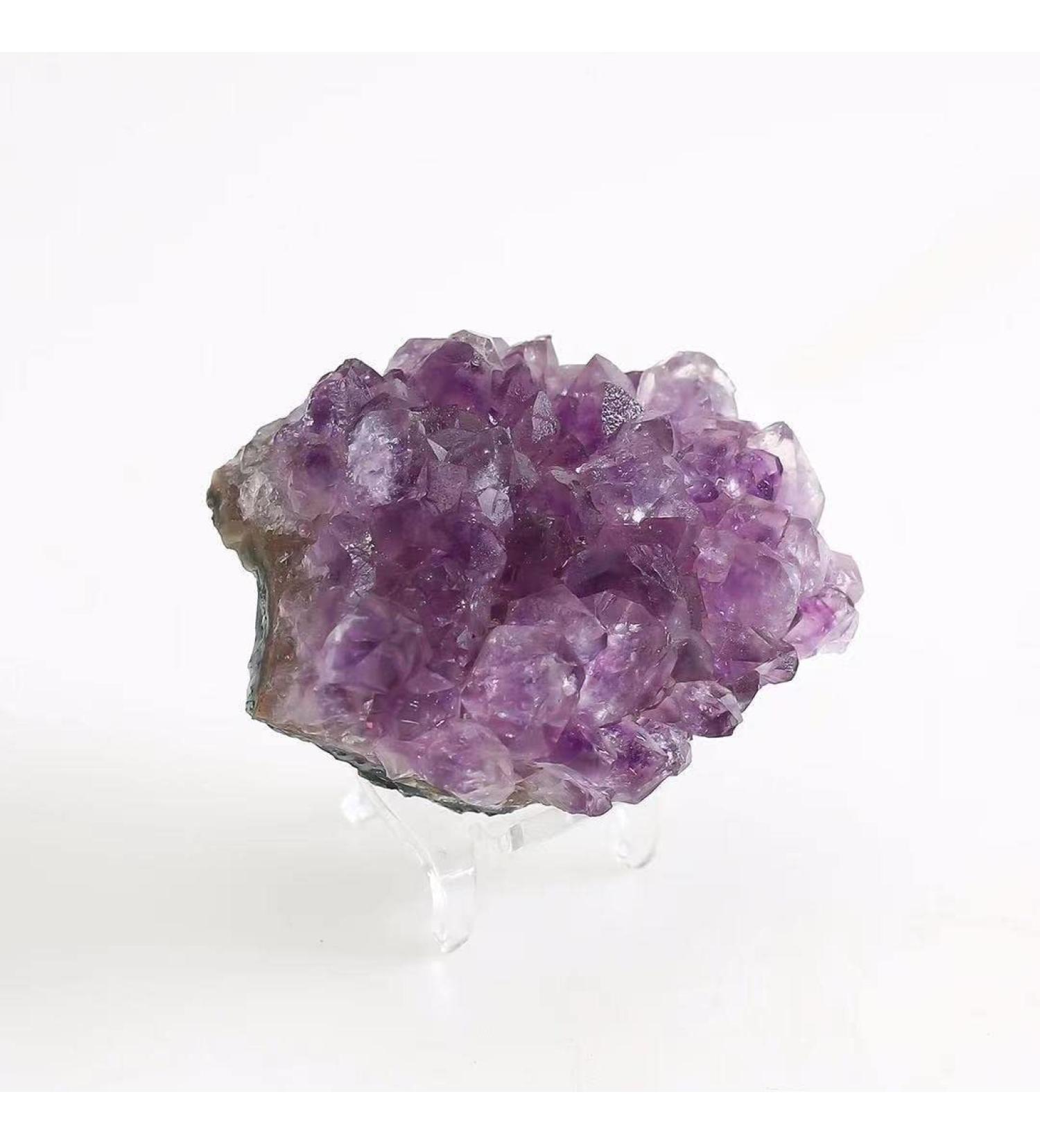Natural Crystal Rough 1pc 60g-200g Natural Rough Amethyst Cluster Raw Geode Crystals Stone Suitable for Home Crystals - Buy Online on GoSupps.com