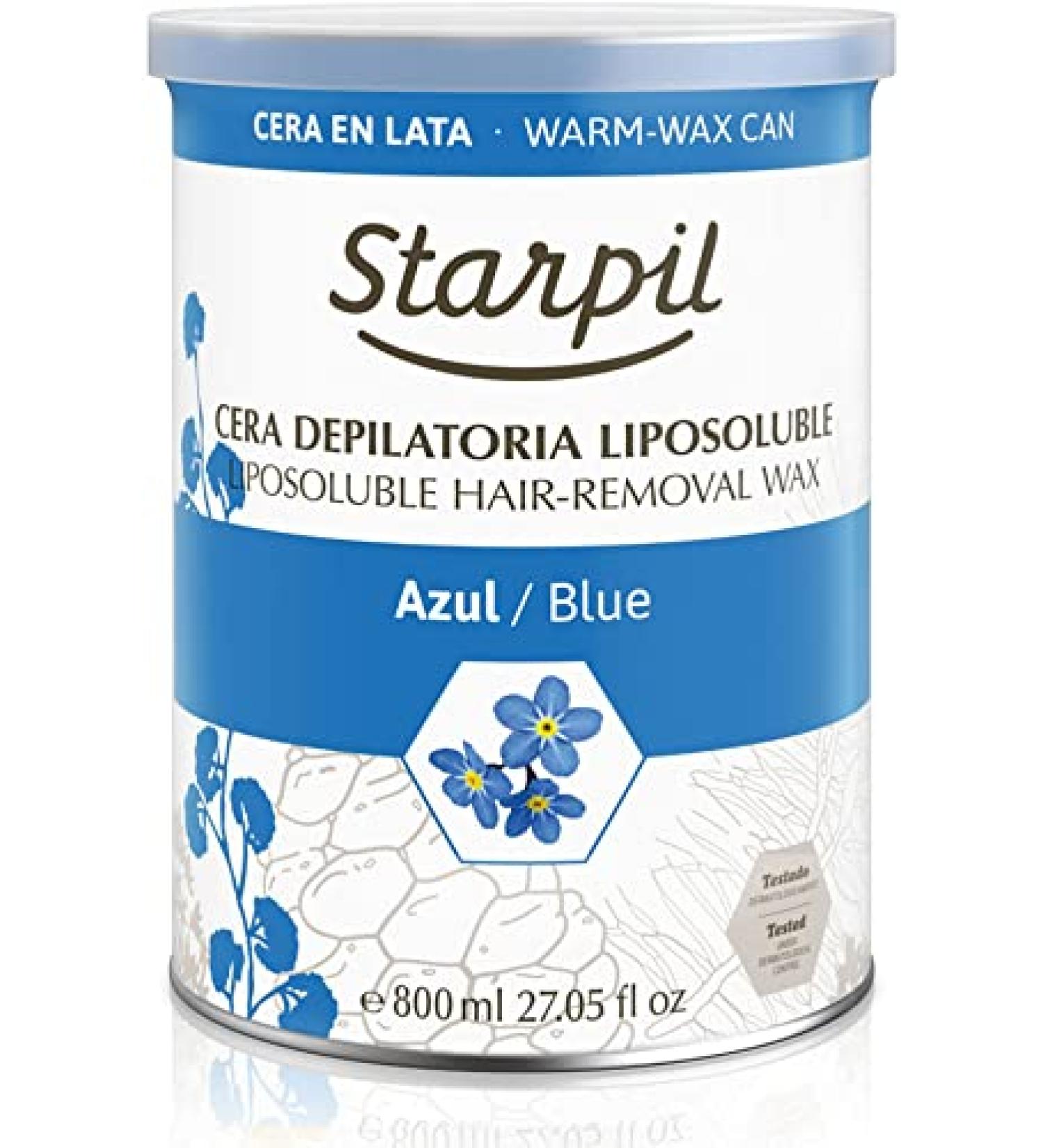 Blue Azulene Starpil Strip Wax Can 800 ml