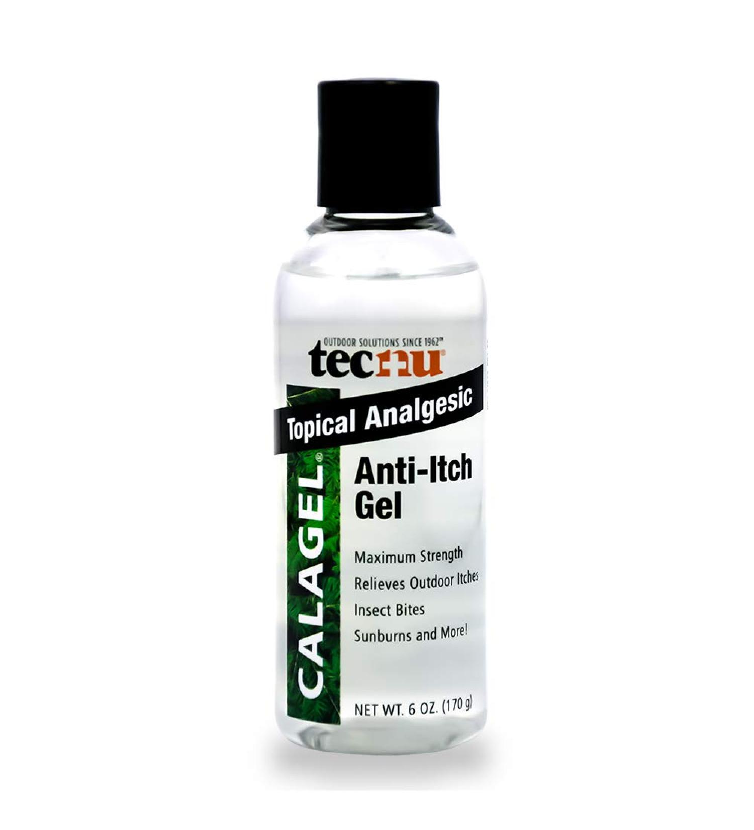 Tecnu Calagel Anti-Itch Gel - Maximum Strength Relief for Rashes, Bug Bites, Stings & Burns - 6 oz - Buy Online on GoSupps.com