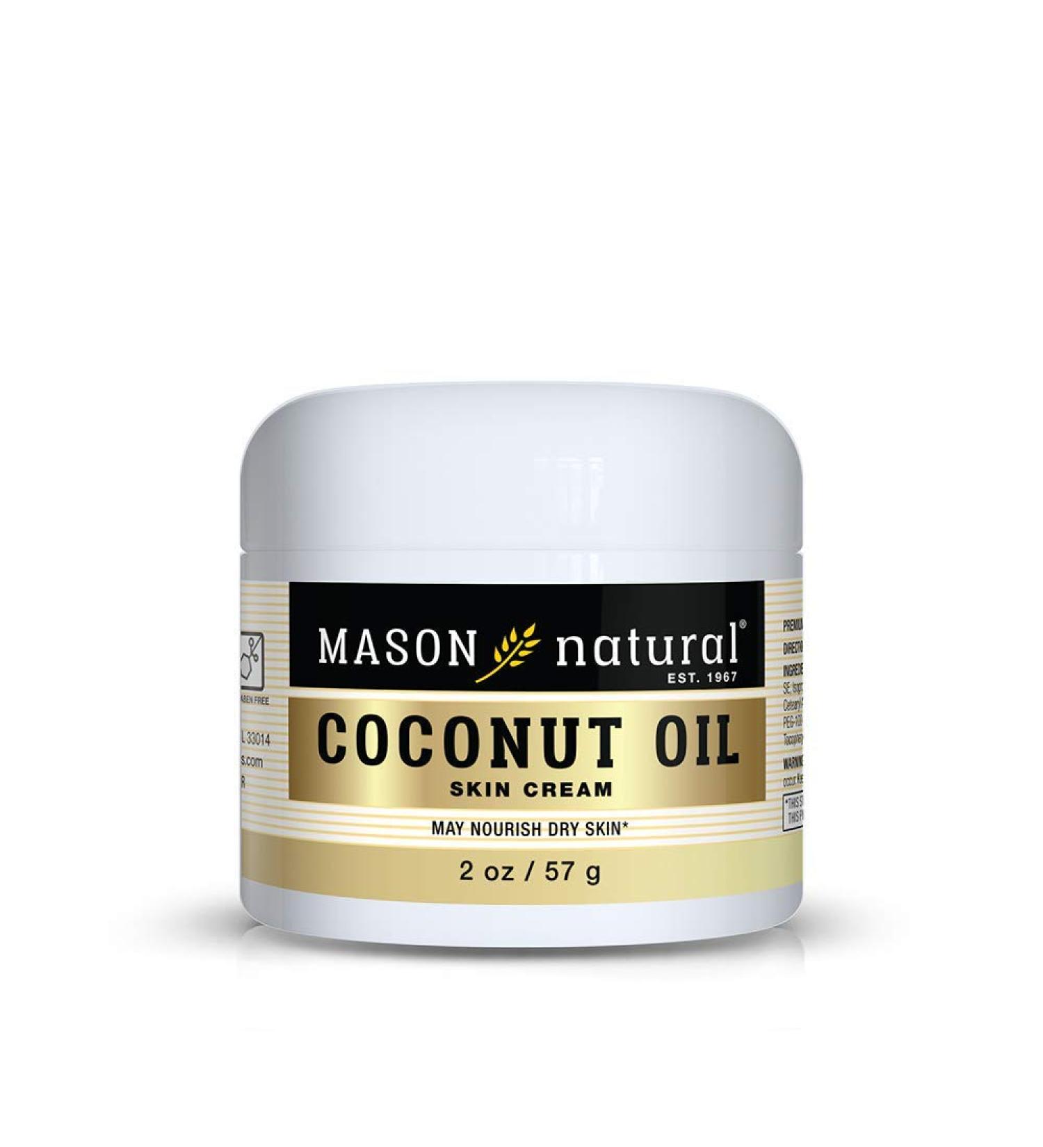 Mason Natural Coconut Oil Beauty Cream 2 oz (Pack of 5) - Buy Online on GoSupps.com