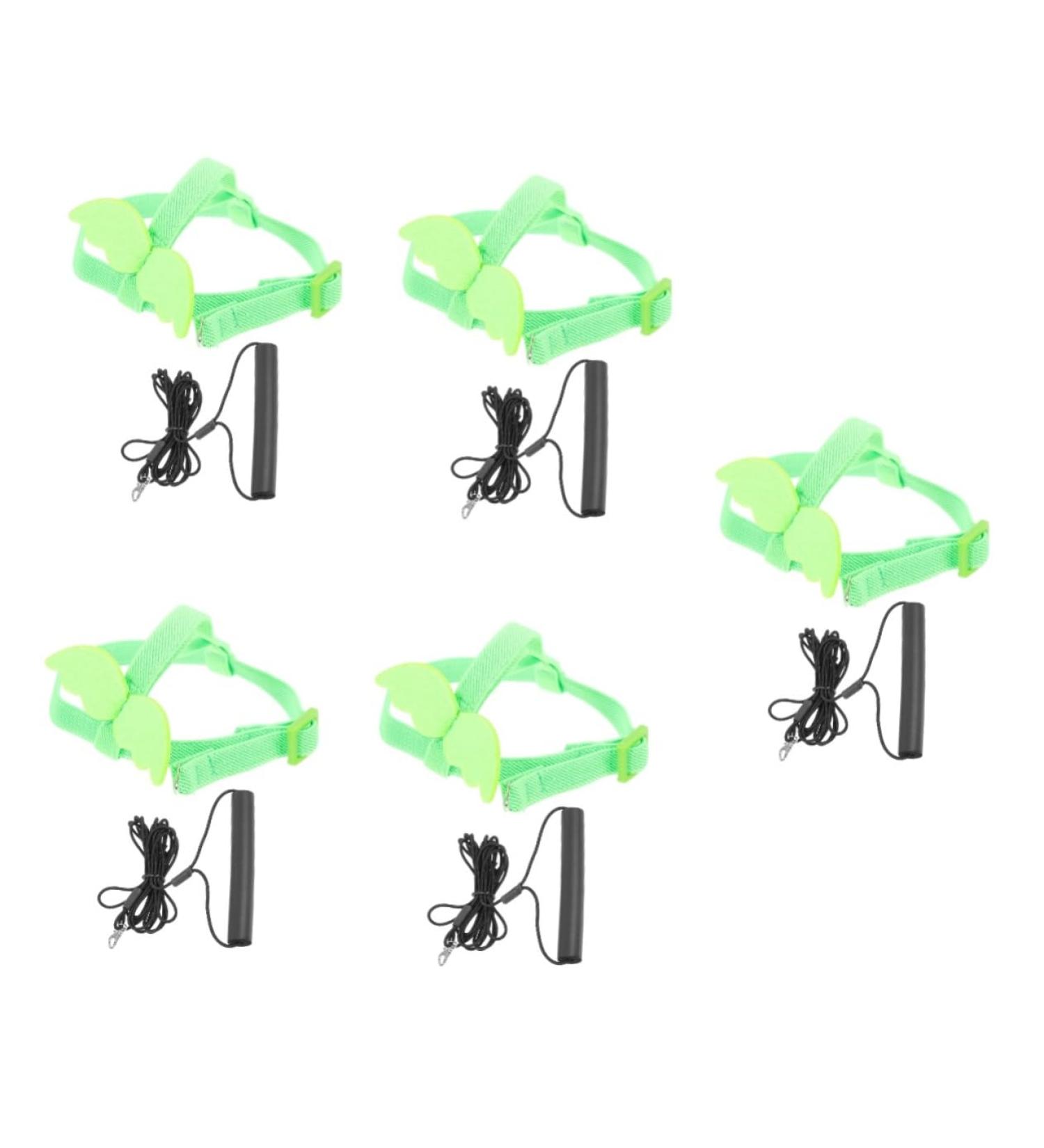 Beavorty 5 Sets Bird Leash Suspend Conure Harness Lizard Outdoor Birds Harness Leash Car Supplies 12X6X1.3CMx5pcs Greenx5pcs - Buy Online on GoSupps.com