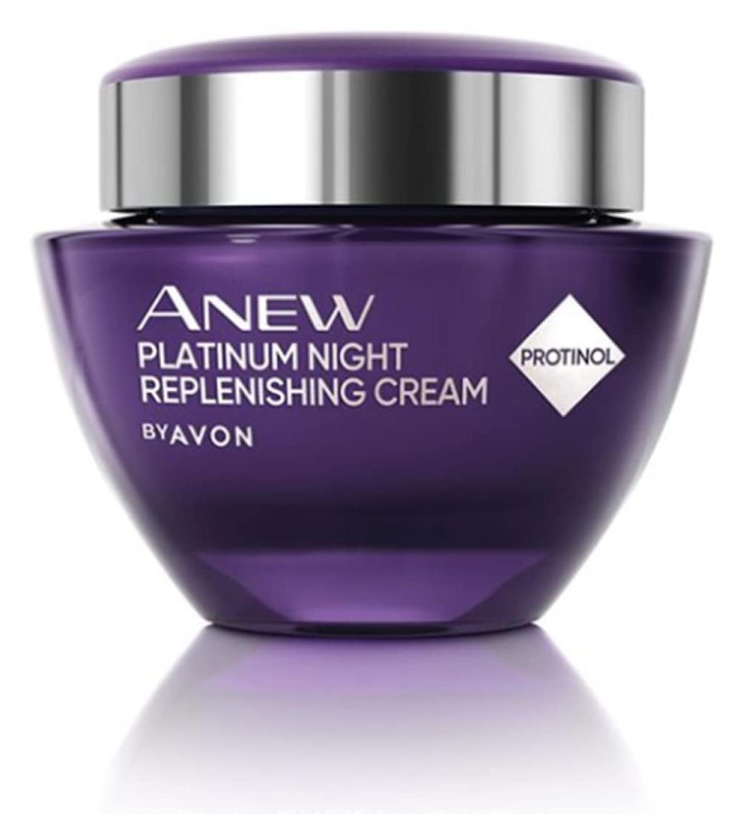 Avon Anew Platinum Night Replenishing Cream SPF25 with Protinol - by Ultimate Things - Buy Online on GoSupps.com