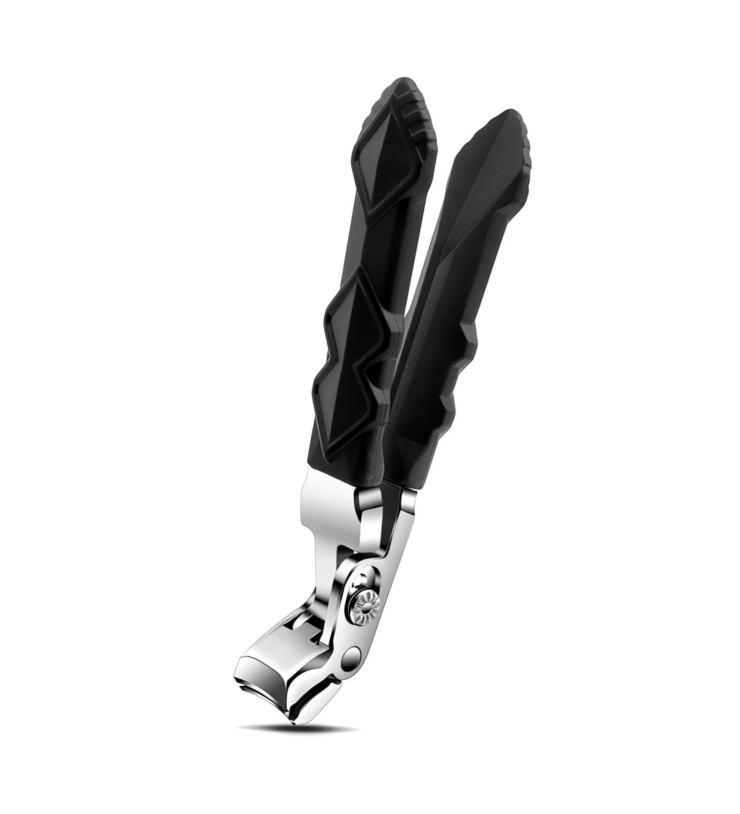Marycarrie Angled Head Nail Clippers with Catcher for Men & Women - Professional Acrylic Toe Nail Clippers for Thick Toenails Heavy Duty Nail Cutter Ergonomic Design & Anti-Splash for Seniors - Buy Online on GoSupps.com