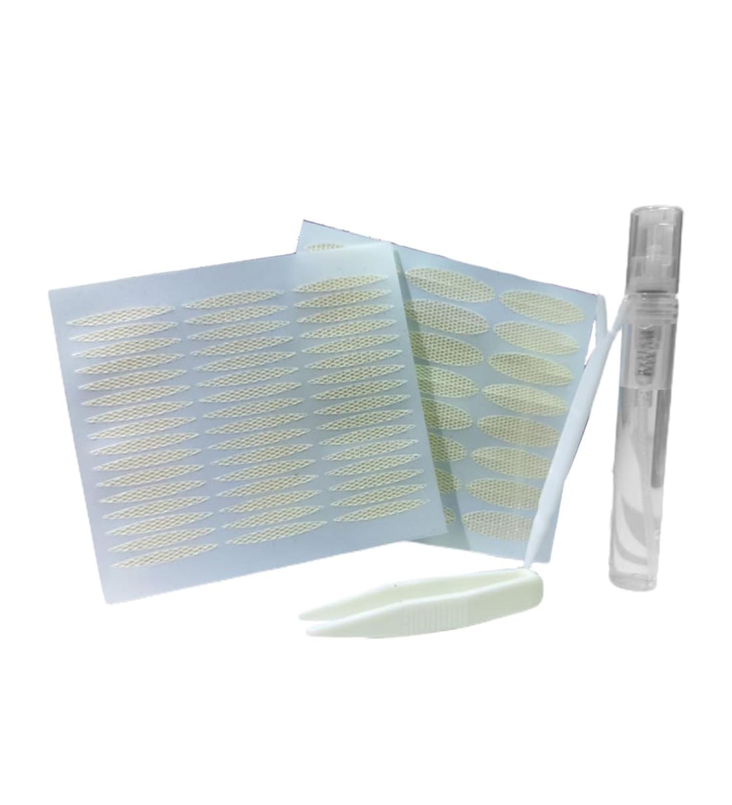 Buy 480 Lofters Stripes | Invisible Eyelid Tapes for Unevenness & Hooded Lids | Double-Sided Lash Strips & Tweezers - International Shipping - Buy Online on GoSupps.com