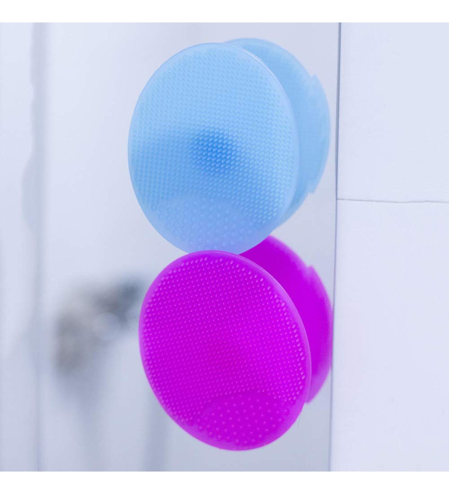 Silicone Baby Shampoo Bath Brush - Cleansing Beauty Artifact | Face Washing & Makeup Brush - 65mm x 50mm x 30mm - Buy Online on GoSupps.com