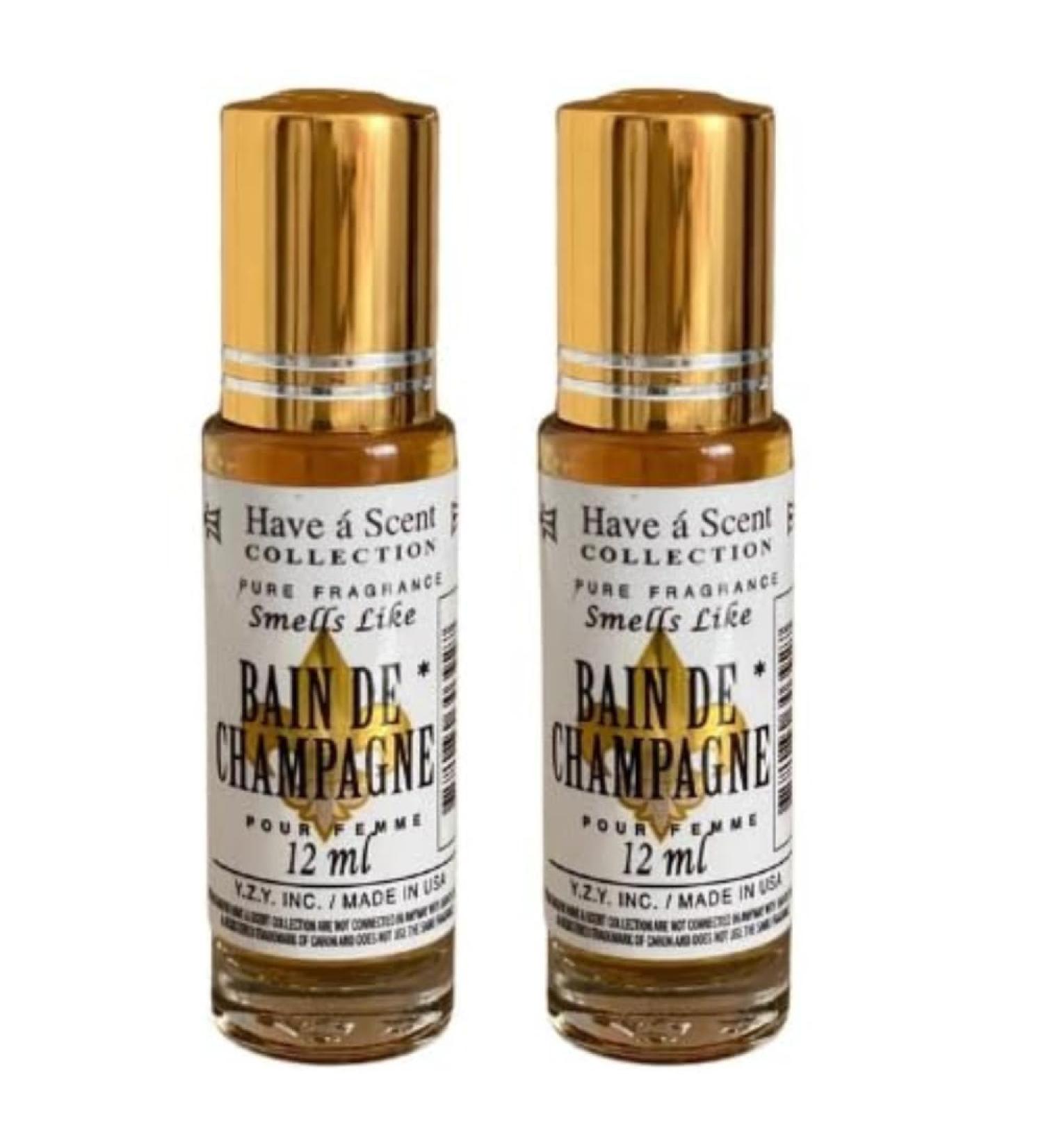 Smell Like Bain De Champagne Pour Femme Roll On Oil 12ml