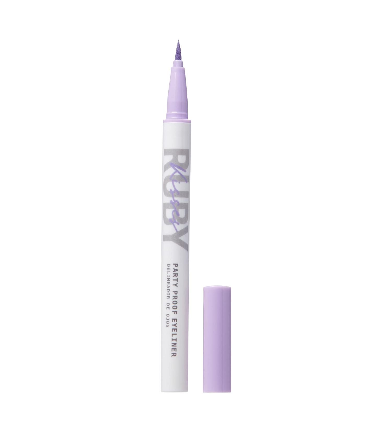 Ruby Kisses Party Proof Eyeliner - Lavender Latte | Waterproof, Long-Lasting & Premium Felt-Tip Eyeliner - Buy Online on GoSupps.com