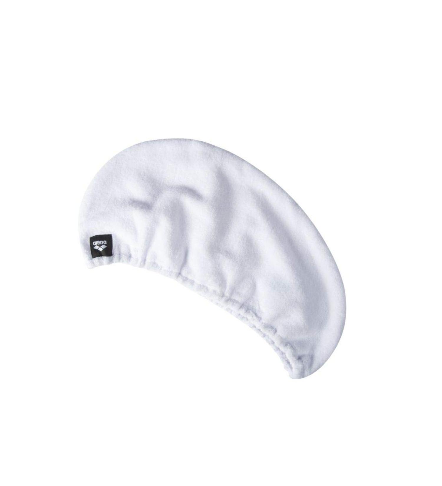 Buy Arena Unisex Adult Turbante Hair Drying Turban - Lightweight White Towel One Size - Fast International Shipping - Buy Online on GoSupps.com