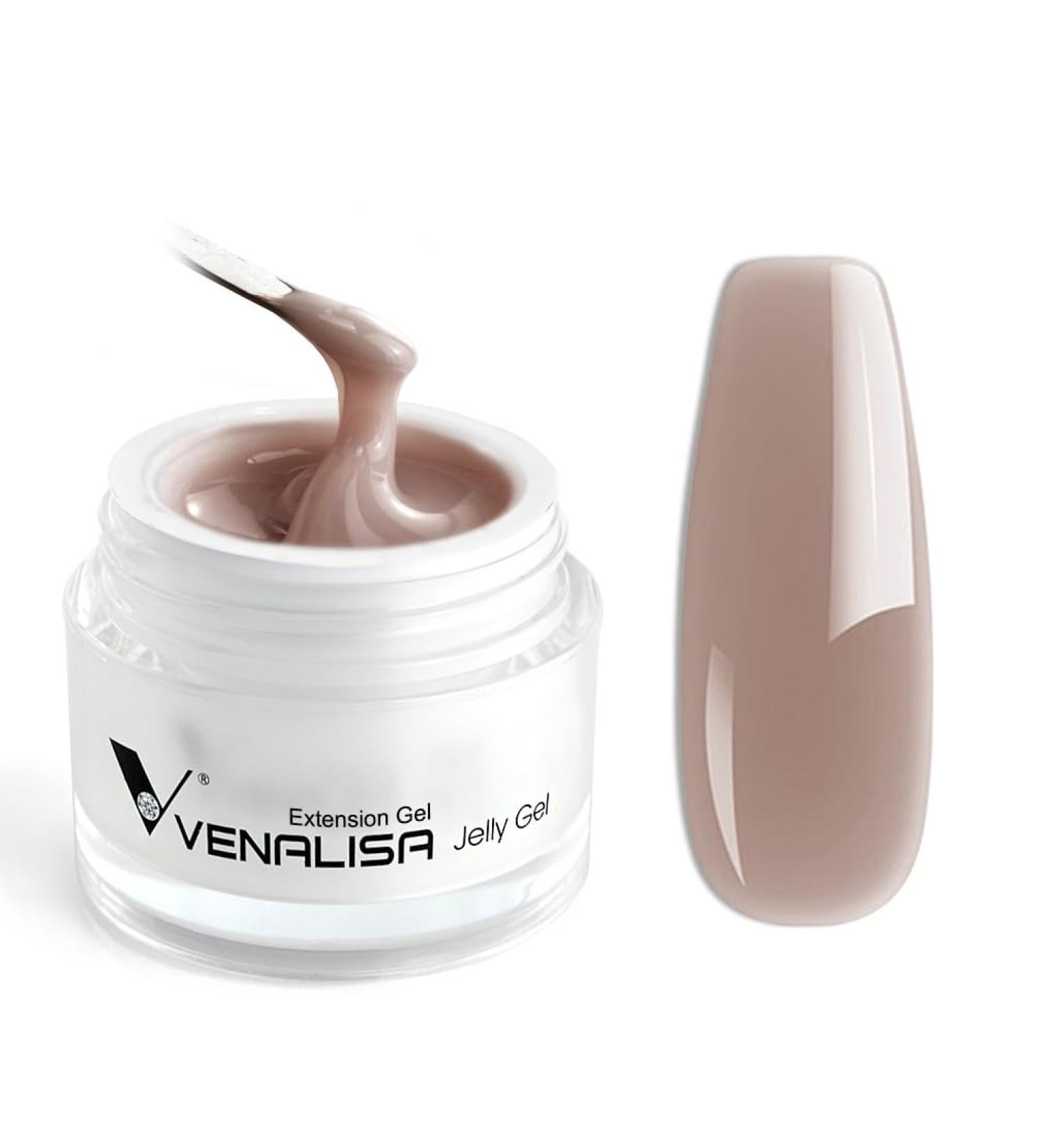 VENALISA 50ml Builder Nail Gel Kit - Gray Nude Camouflage Natural Color Poly Gel - Buy Online on GoSupps.com