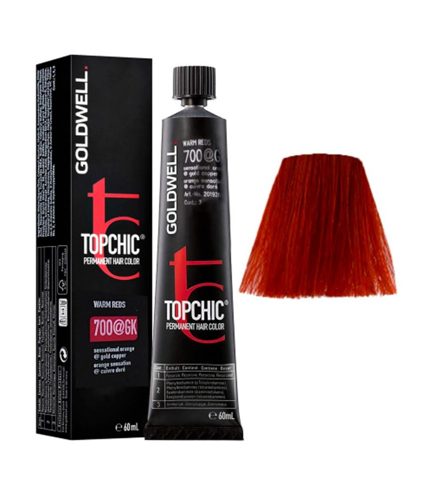 GOLDWELL Topchic 7OO GK Sensational Orange Gold Copper tb 60ml