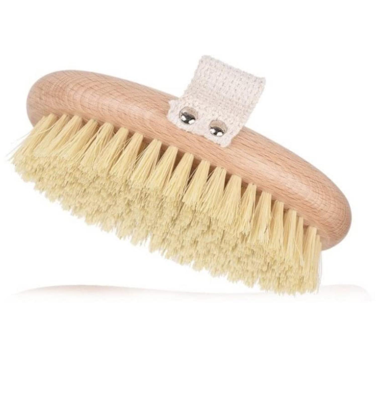 Tropical Ambience Body Brush | 100% Natural Vegan Agave Sisal Bristles | Exfoliate Dead Skin, Detox, Stimulate Circulation - Buy Online on GoSupps.com