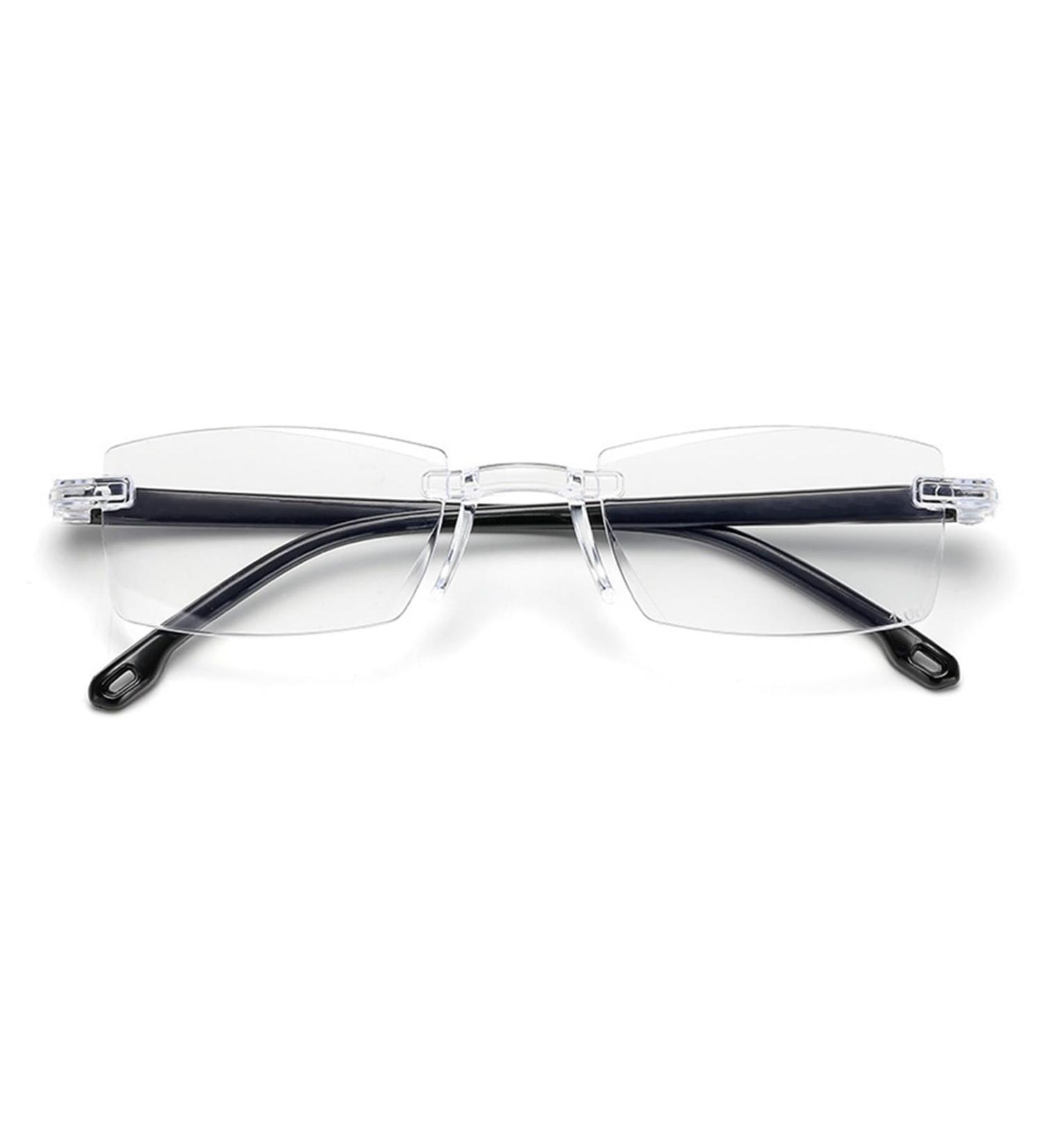 FDJZXW Frameless Autozoom Reading Glasses - Lightweight Anti-Blue Light Focus Glasses for Men & Women - Buy Online on GoSupps.com
