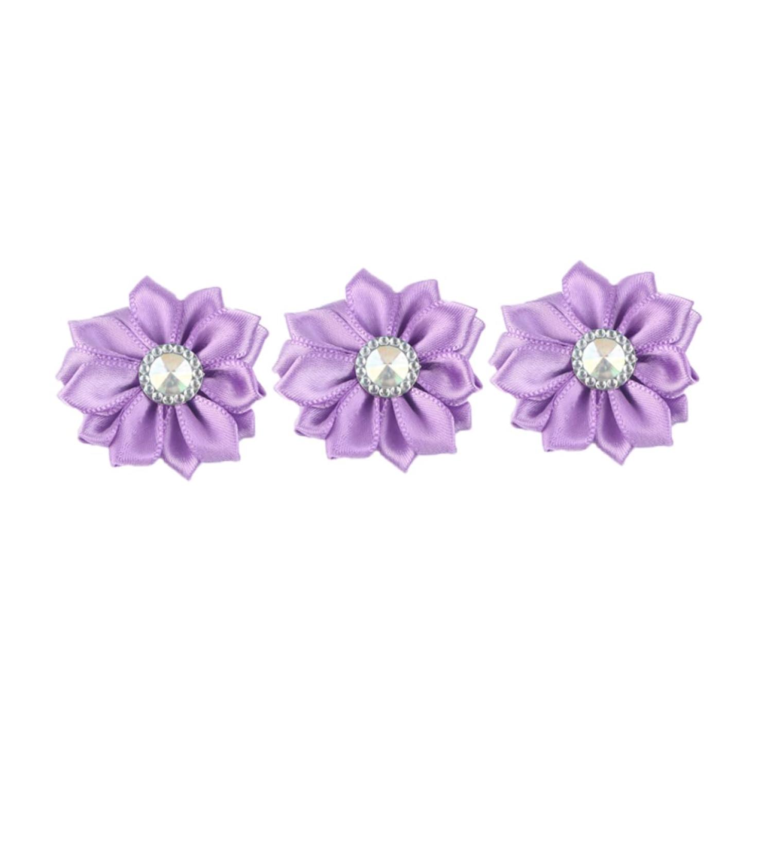Alipis 1 20pcs Head Band Listones para Manualidades Ribbon Cloth Flower Headband The Flowers Clothes Flower Purple Size 1 - Buy Online on GoSupps.com