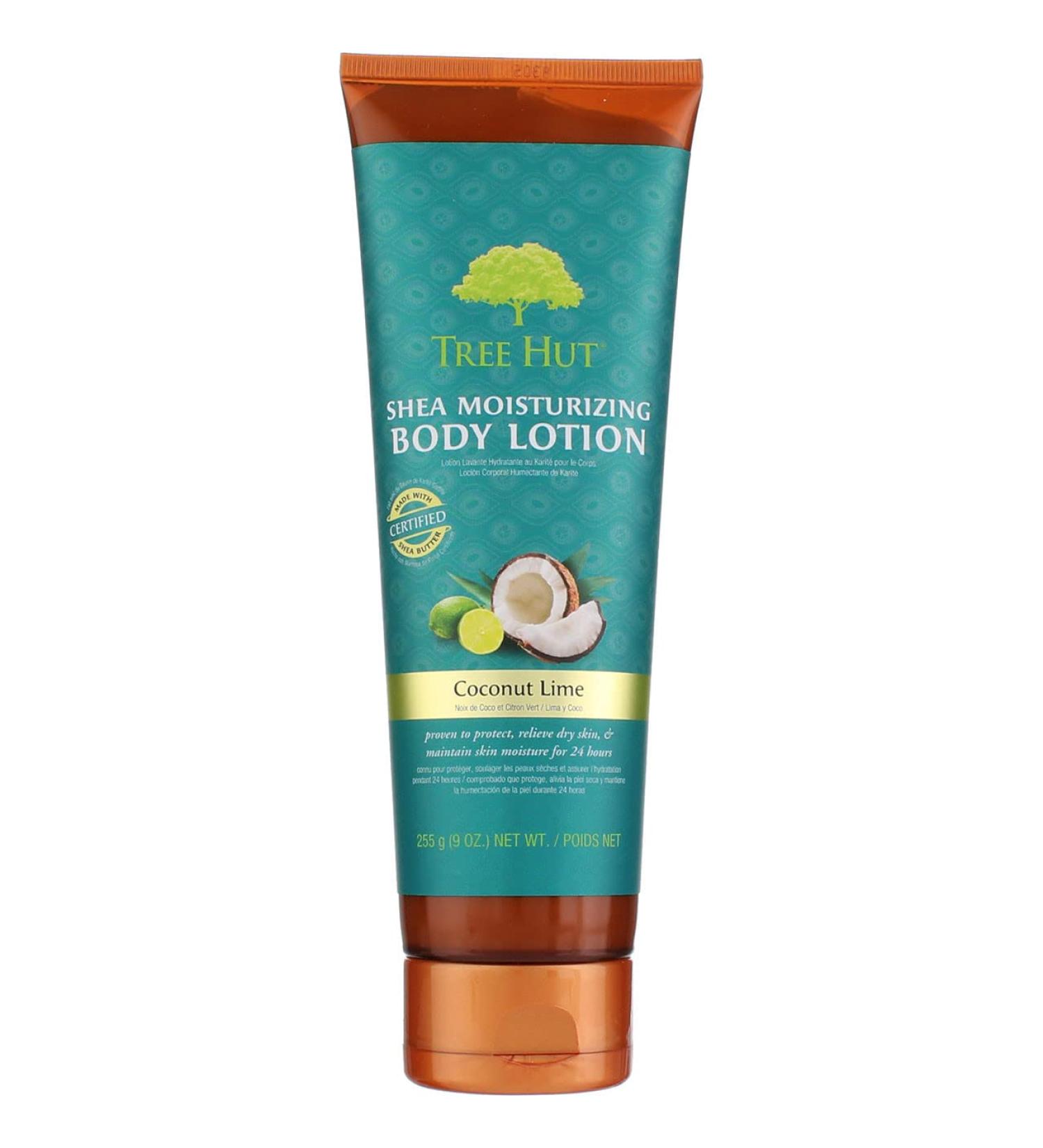 Tree Hut Coconut Lime Shea Moisturizing Body Lotion 9 oz - Hydrating & Nourishing - Buy Online on GoSupps.com
