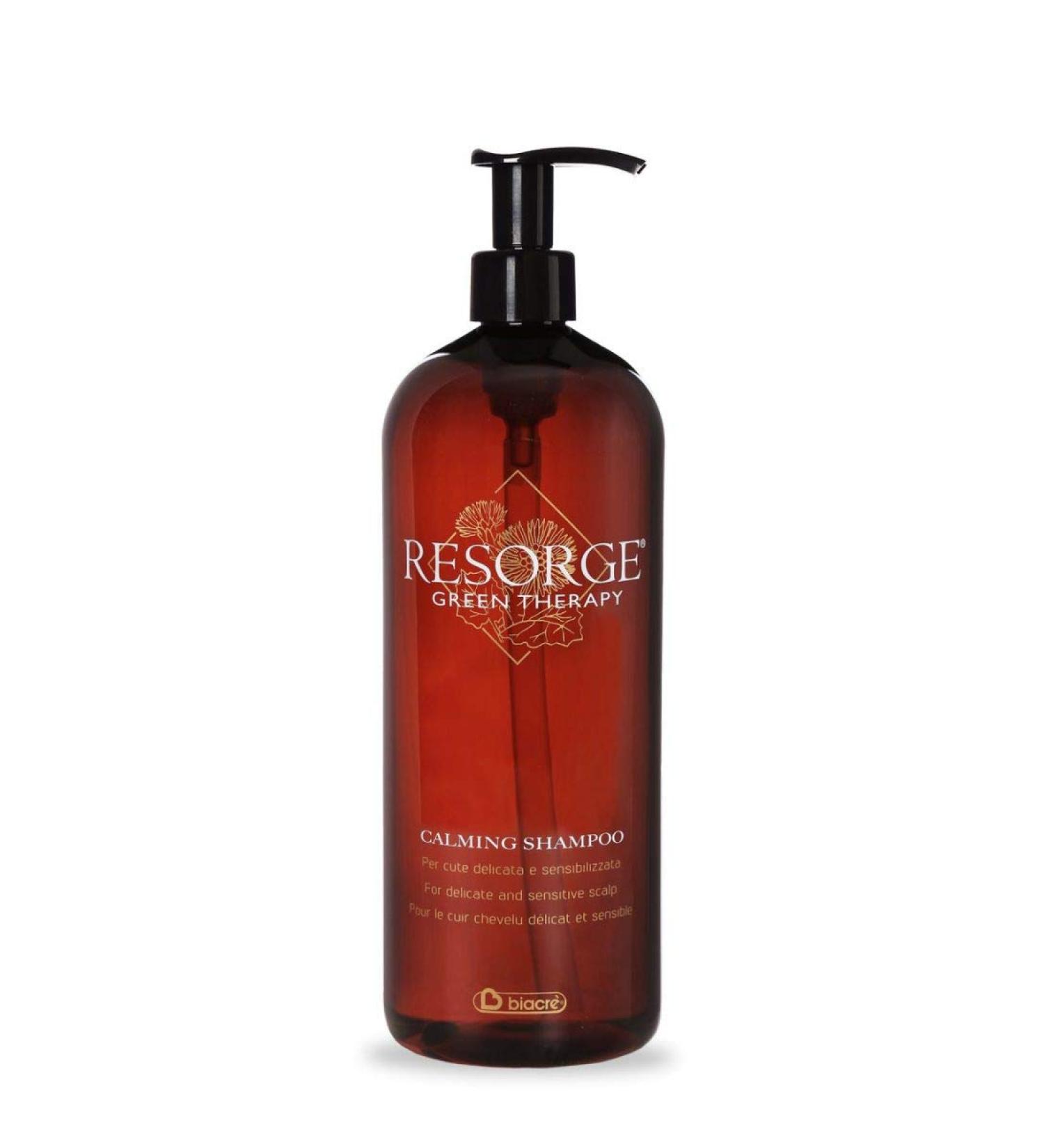 Biacr resorge Calming Shampoo adapt traiter une peau d licate et sensibilizzata avec effet anti rougeurs (1000ml)