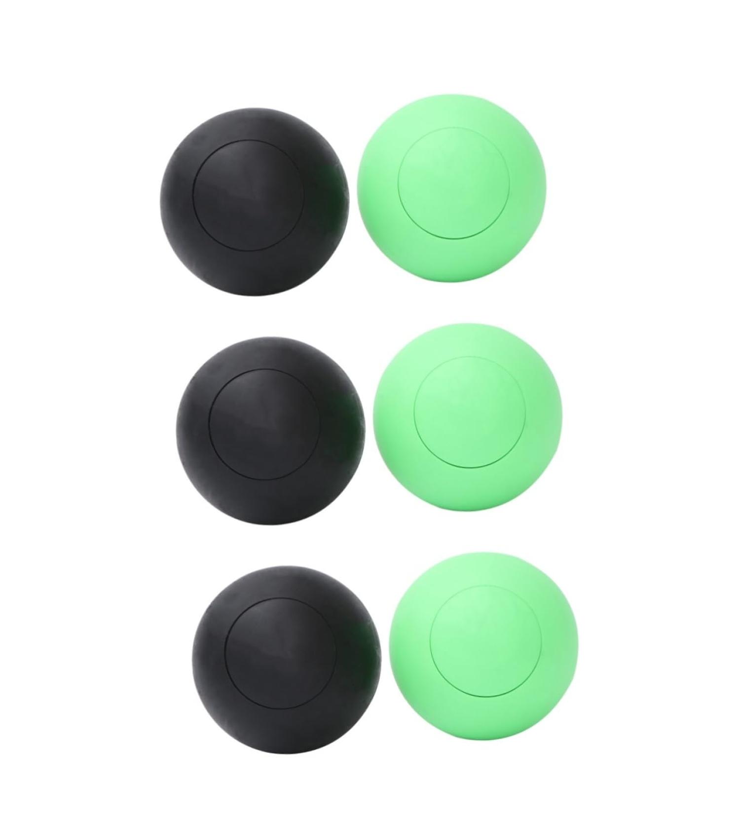 Fomiyes 6 Stk Elastic Back Roller & Massage Balls - Fitness Pilates & Yoga Self-Massage Tools for Ultimate Relaxation - Buy Online on GoSupps.com