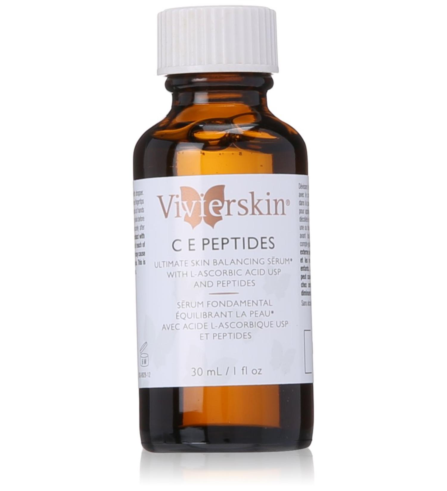 VivierSkin C E Peptides Serum - 1 fl oz | Powerful Antioxidant & Anti-Aging Formula - Buy Online on GoSupps.com