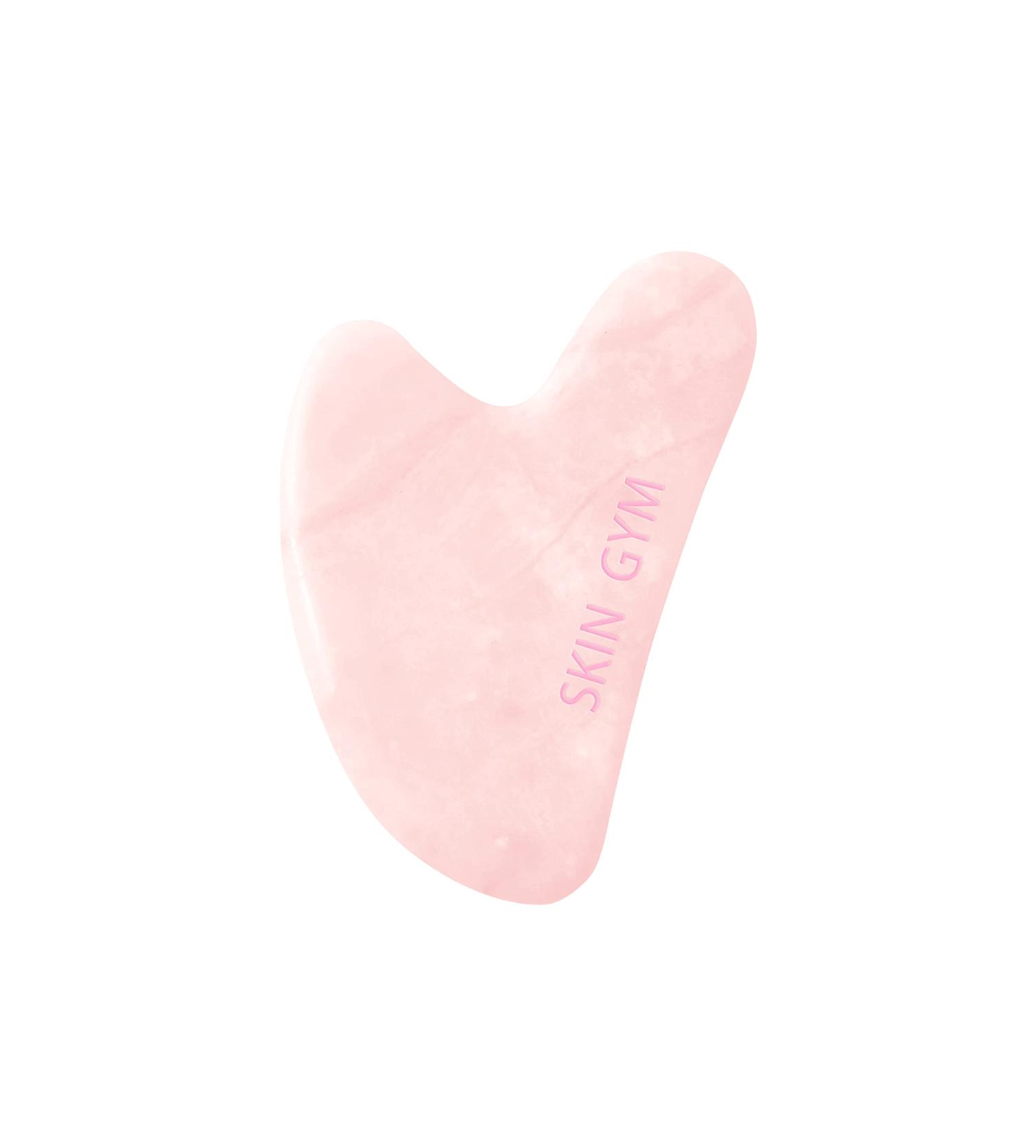 Skin Gym Sculpty Heart Gua Sha Face Massager for Under Eye Bags & Puffy Eyes - Anti-Aging Beauty Tool with Rose Quartz - Buy Online on GoSupps.com