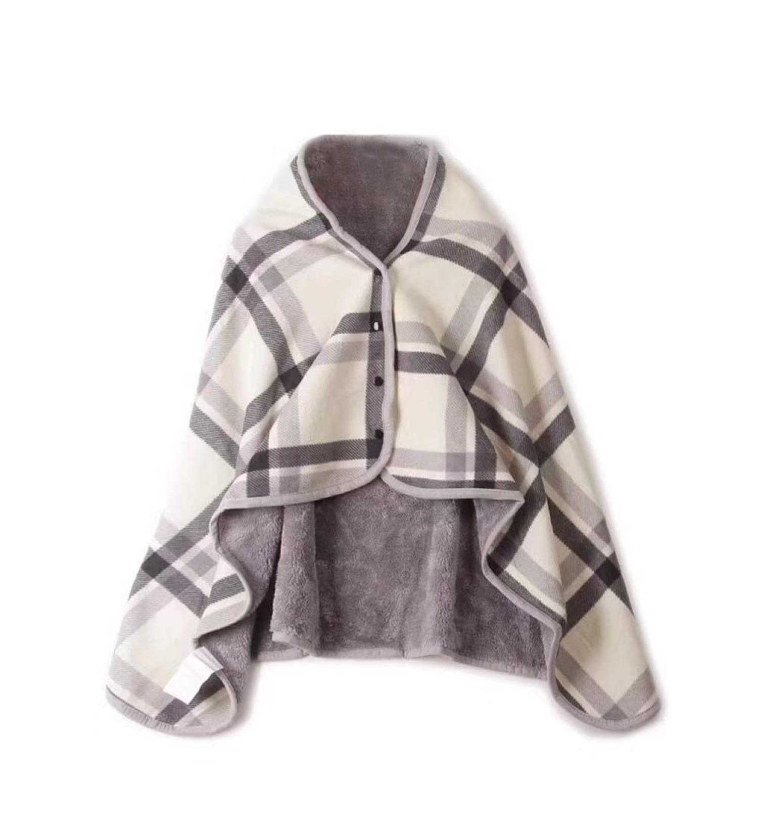 Buy Soft & Breathable Thermal Blanket for Men & Women - Multi-Purpose Portable Checkered Fleeced Blanket (130x80cm) - Ideal for Outdoor Use - Buy Online on GoSupps.com