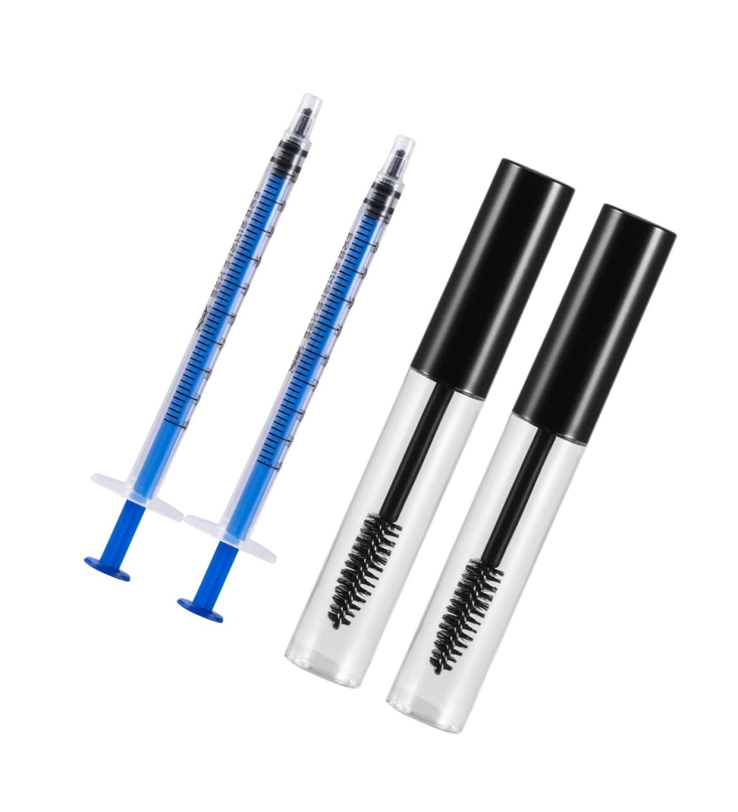 BELLIFFY 12pcs Mascara Tube Dispensing Tool Oil Bottle Refillable Bottle Lengthening Mascara Plastic - Buy Online on GoSupps.com