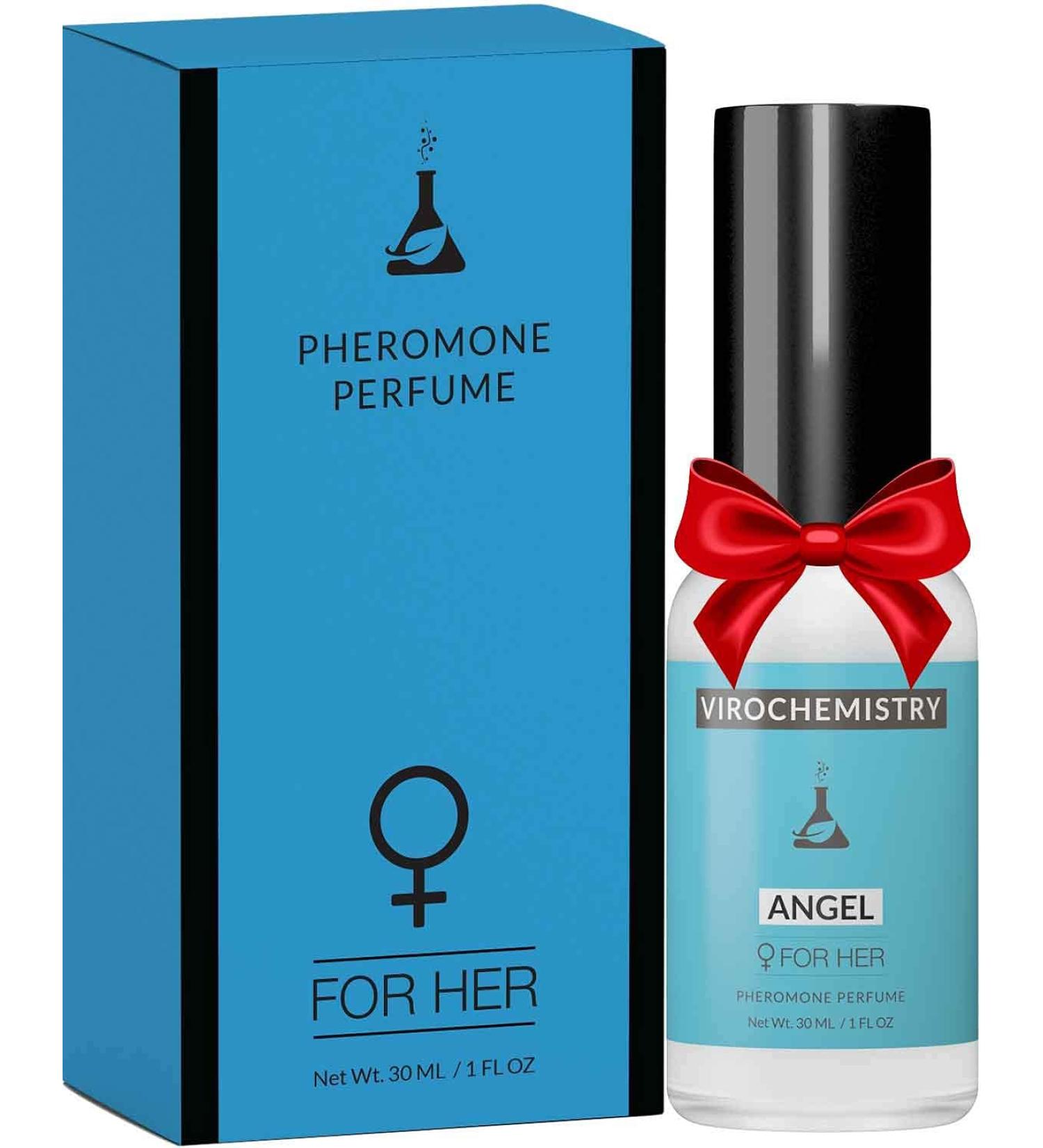Pheromones to Attract Men for Women (Angel) - Elegant Ultra Strength Organic Fragrance Body Perfume (1 Fl. Oz)(Human Grade Pheromones to Attract Men) - Buy Online on GoSupps.com