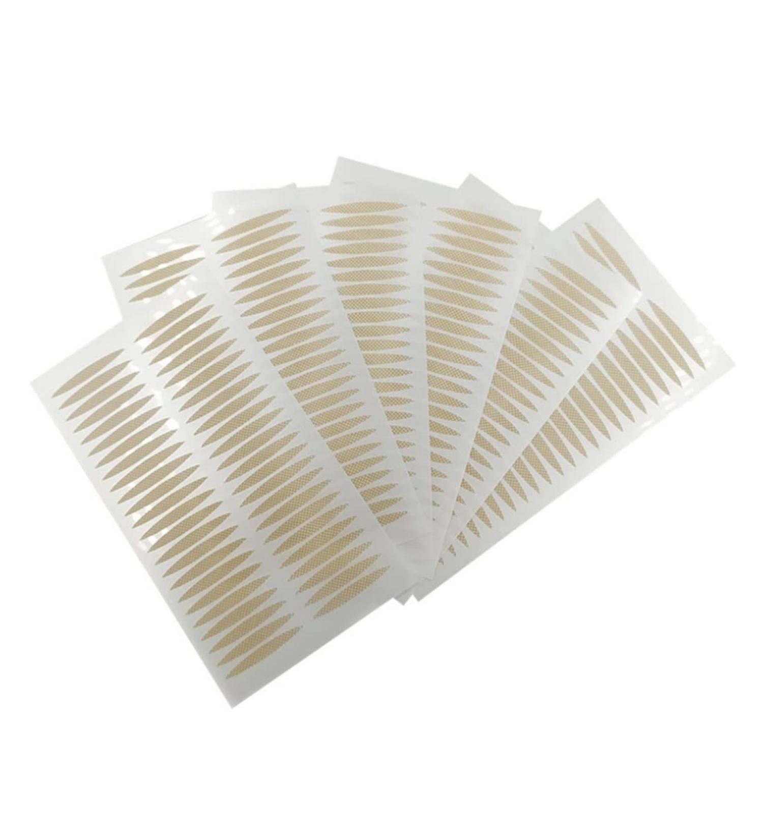 Zeaybsr 2400 Pcs Invisible Double Eyelid Lift Tapes - Waterproof Adhesive Instant Lift with Fork Rods | Skin Color - Enhance Your Look! - Buy Online on GoSupps.com