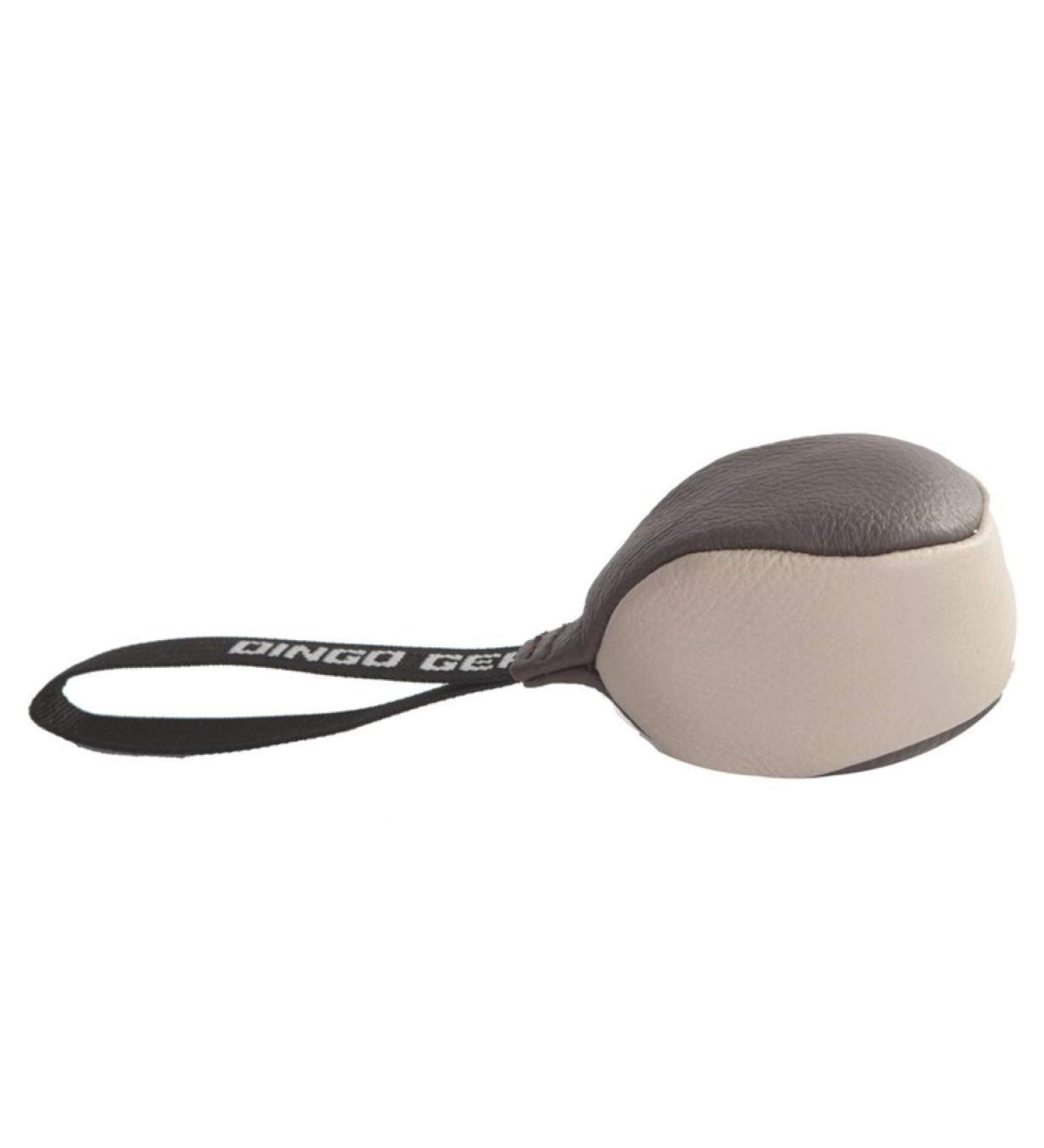 Dingo Gear Dog Toy Softball - Handmade Real Leather for Puppies & Dogs | S02784 8 cm - Buy Online on GoSupps.com