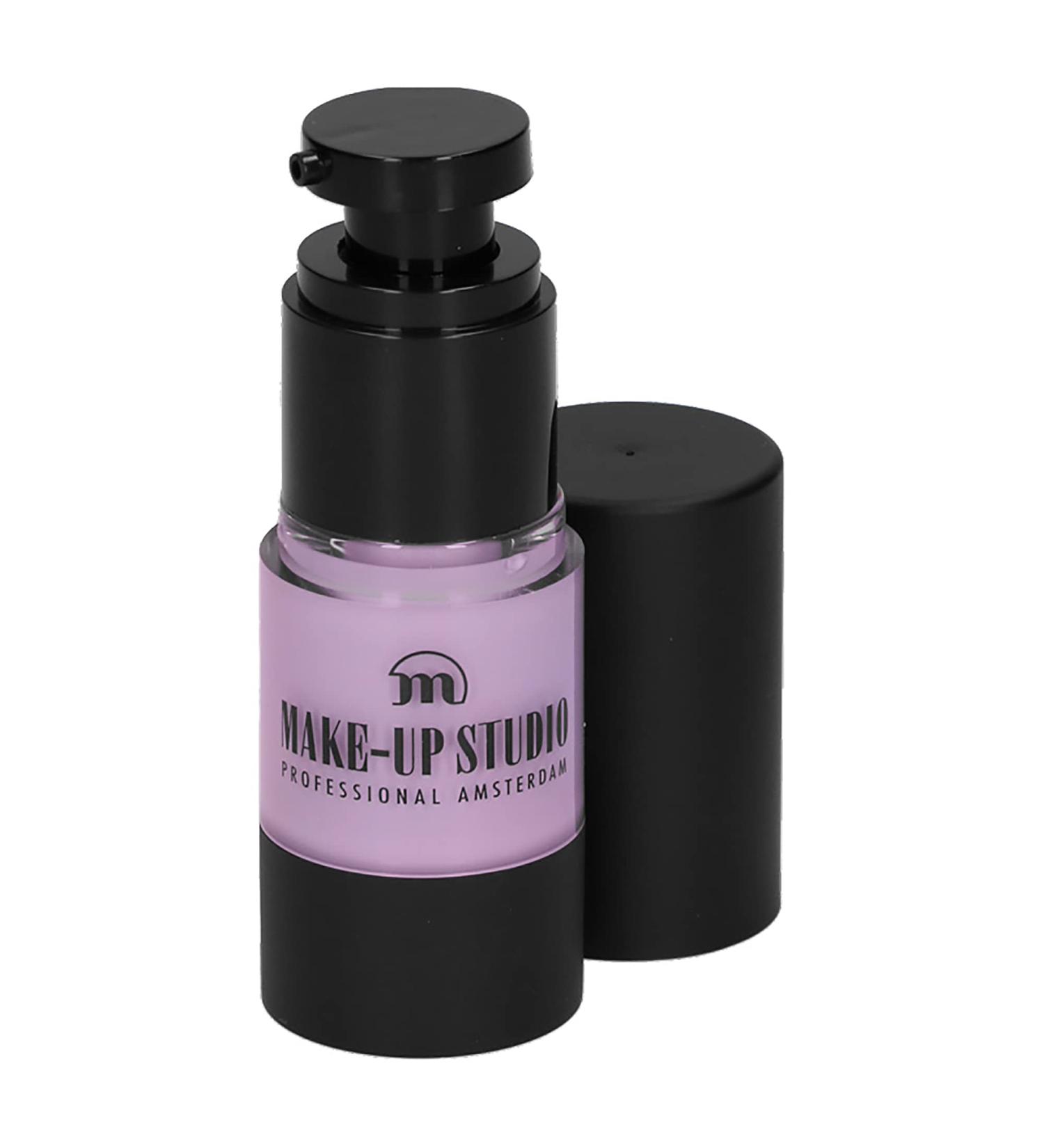 Make-Up Studio Professional Make-Up Neutralizer- Offers Transparent Coverage- Satin Finish And Liquid Texture- Neutralizes Red And Blue Zones In The Face- Cold Undertone- Lila- 0.51 Oz  (PH0648/LI)