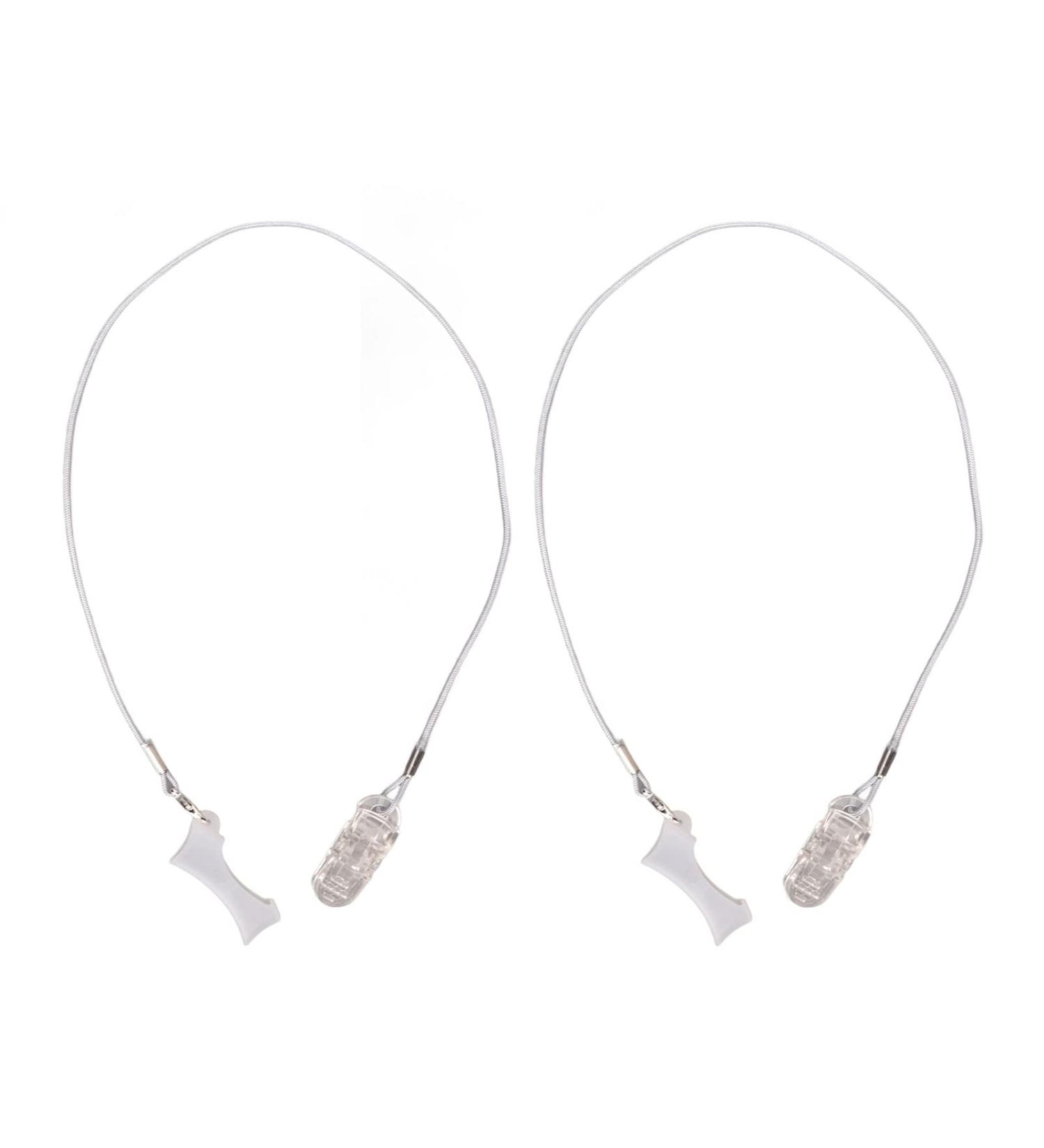 Hearing Amplifier Lanyard Rope Set - 2pcs Adjustable Hearing Amplifier Cables to Prevent Loss | Perfect for Adults - Buy Online on GoSupps.com
