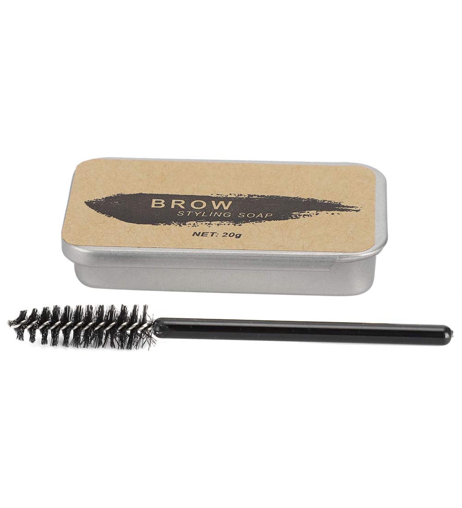 Buy Durable Waterproof Eyebrow Styling Soap Gel | 3D Feathery Brows Makeup Balm for Natural Look | International Shipping - Buy Online on GoSupps.com